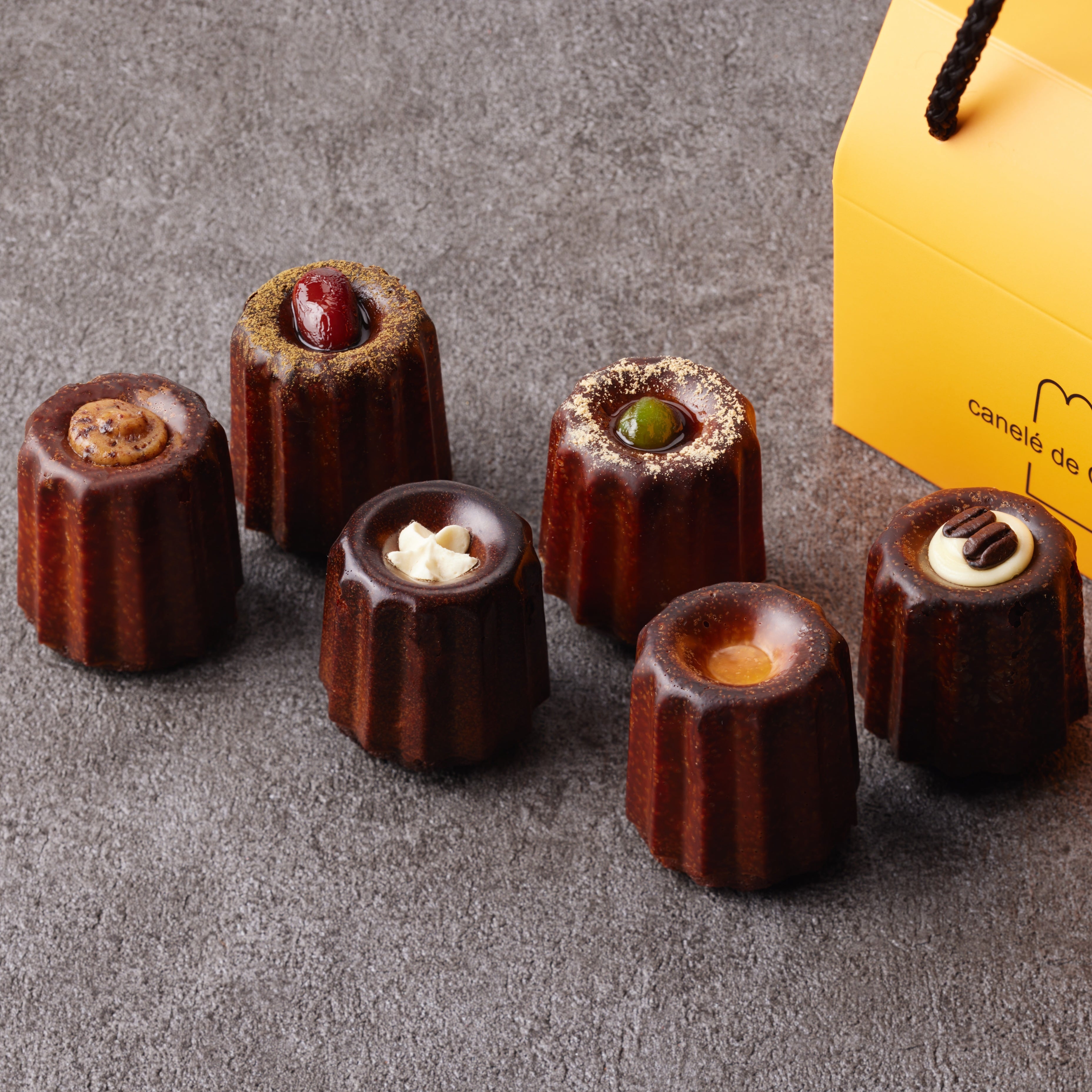 Bセット】 オリジナルカヌレ6個SET 自家製 canelé de CHIANTI | Canelé