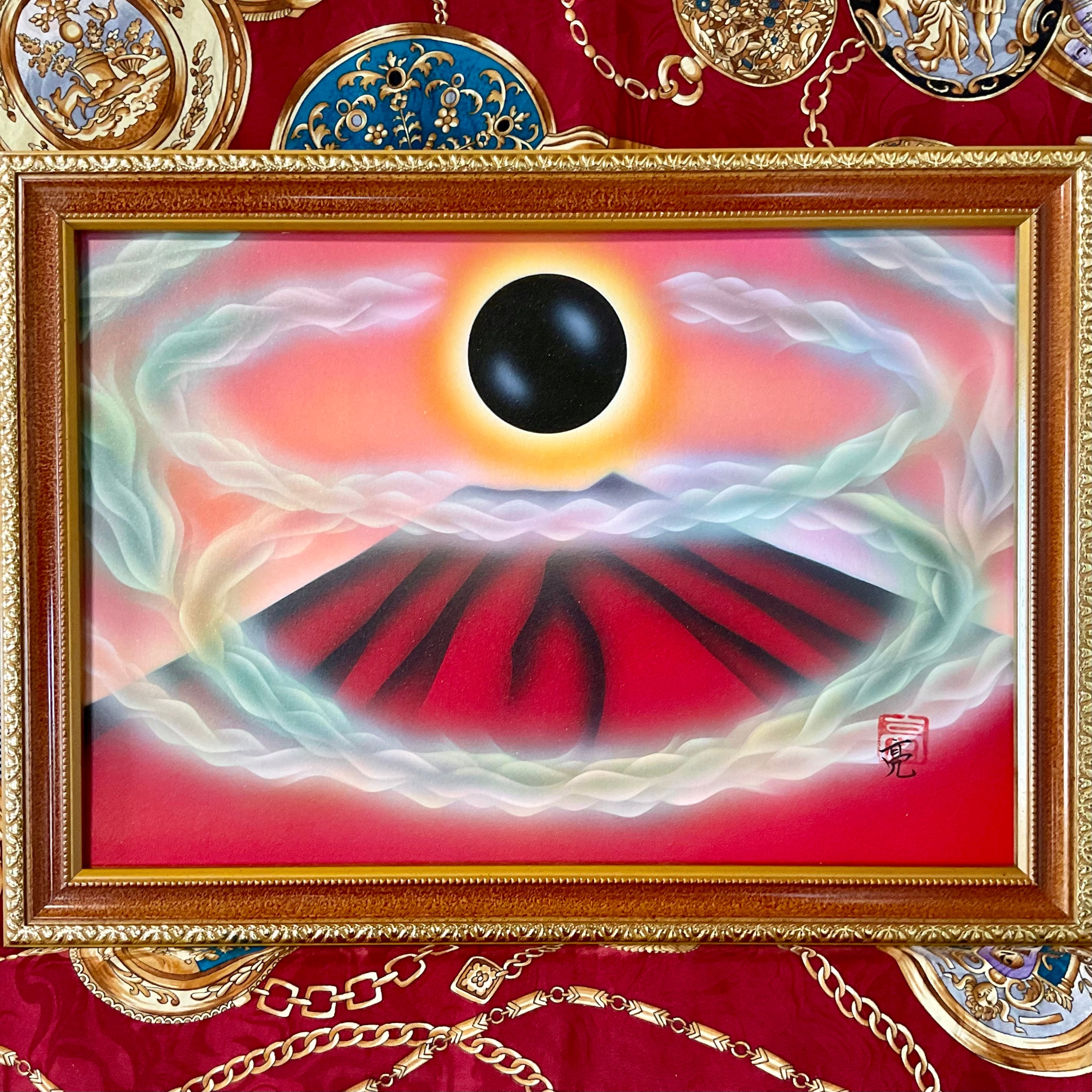 開運日セール☆神道スピリチュアルアート『クラインの壷』高波動 特大