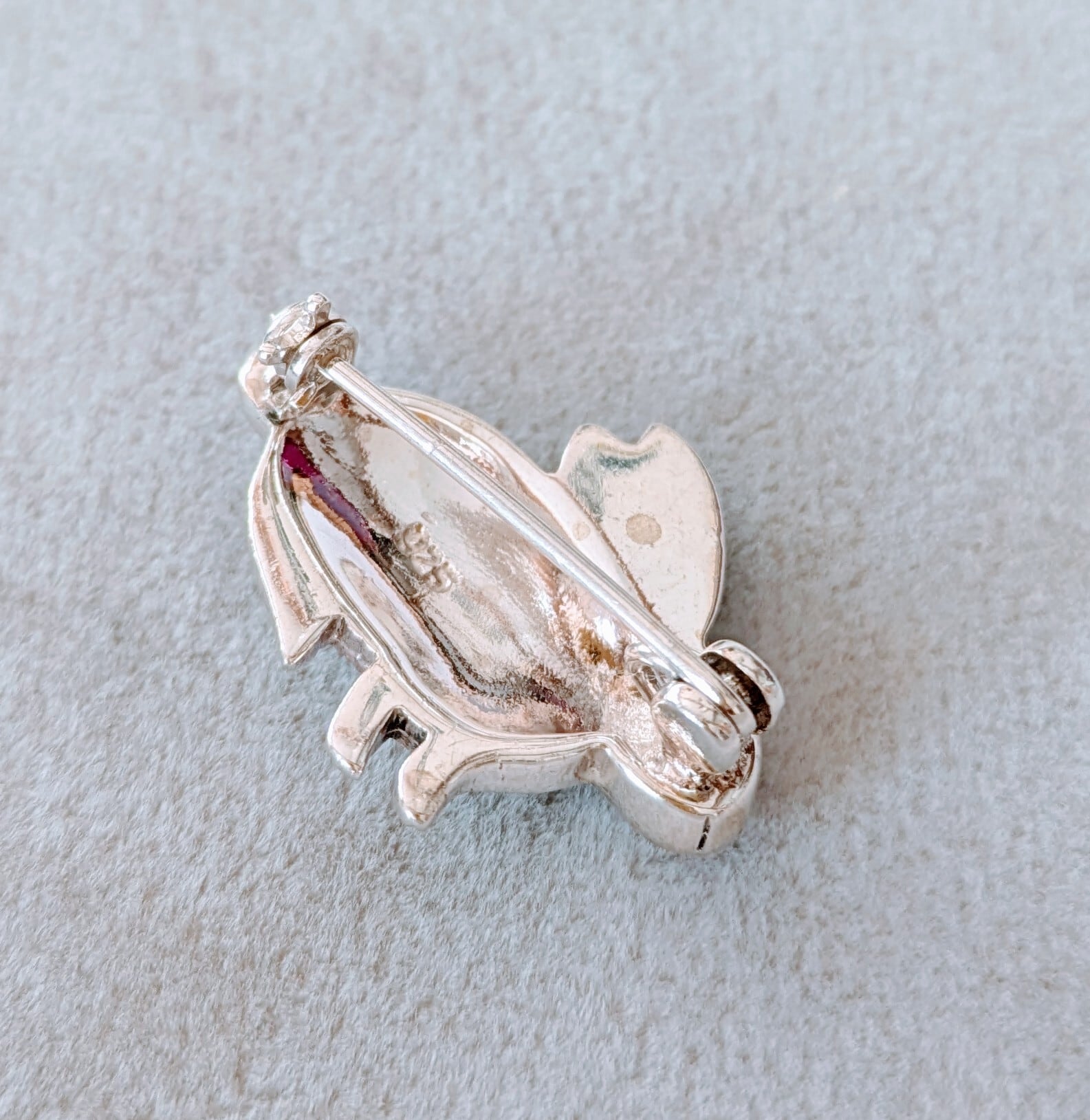 GEORG JENSEN 91 ヘマタイトシルバーブローチ925S