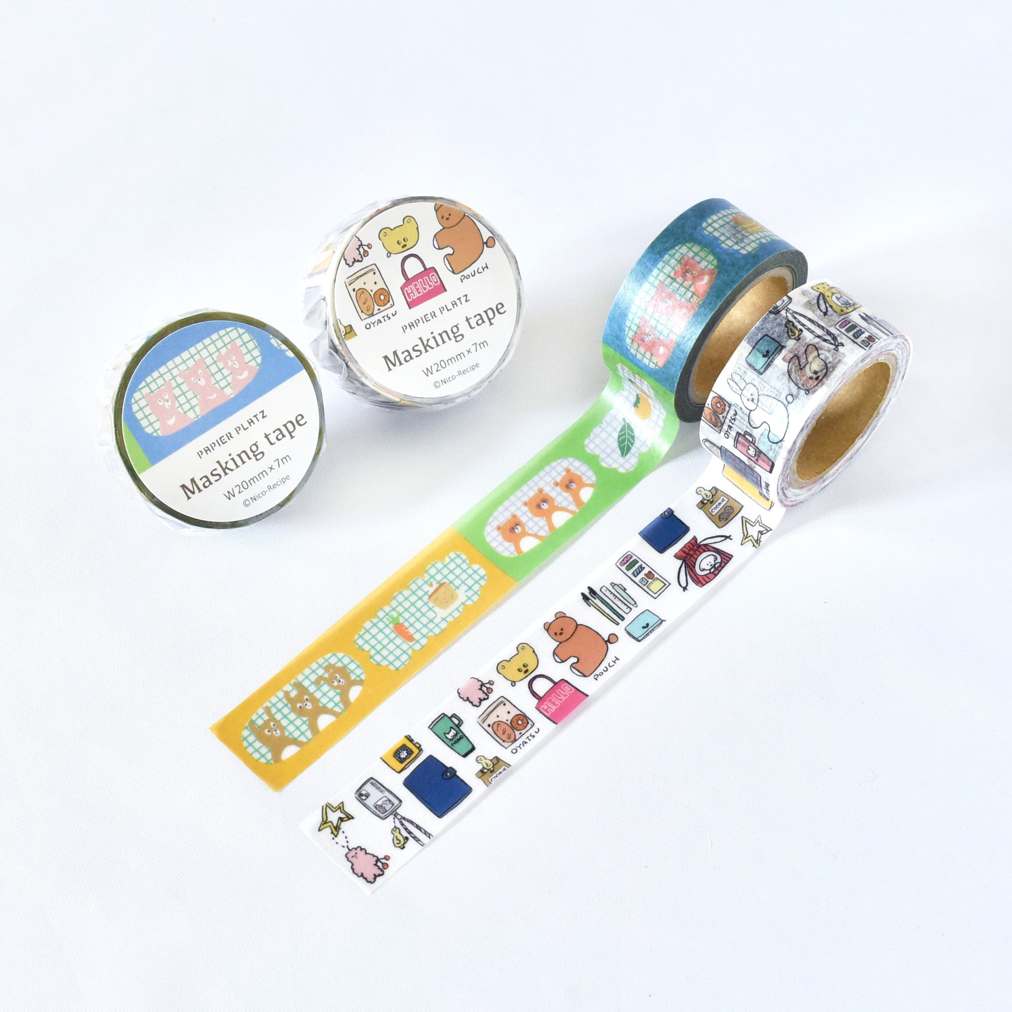 Nico-Recipe マスキングテープ | パピアプラッツBASE店