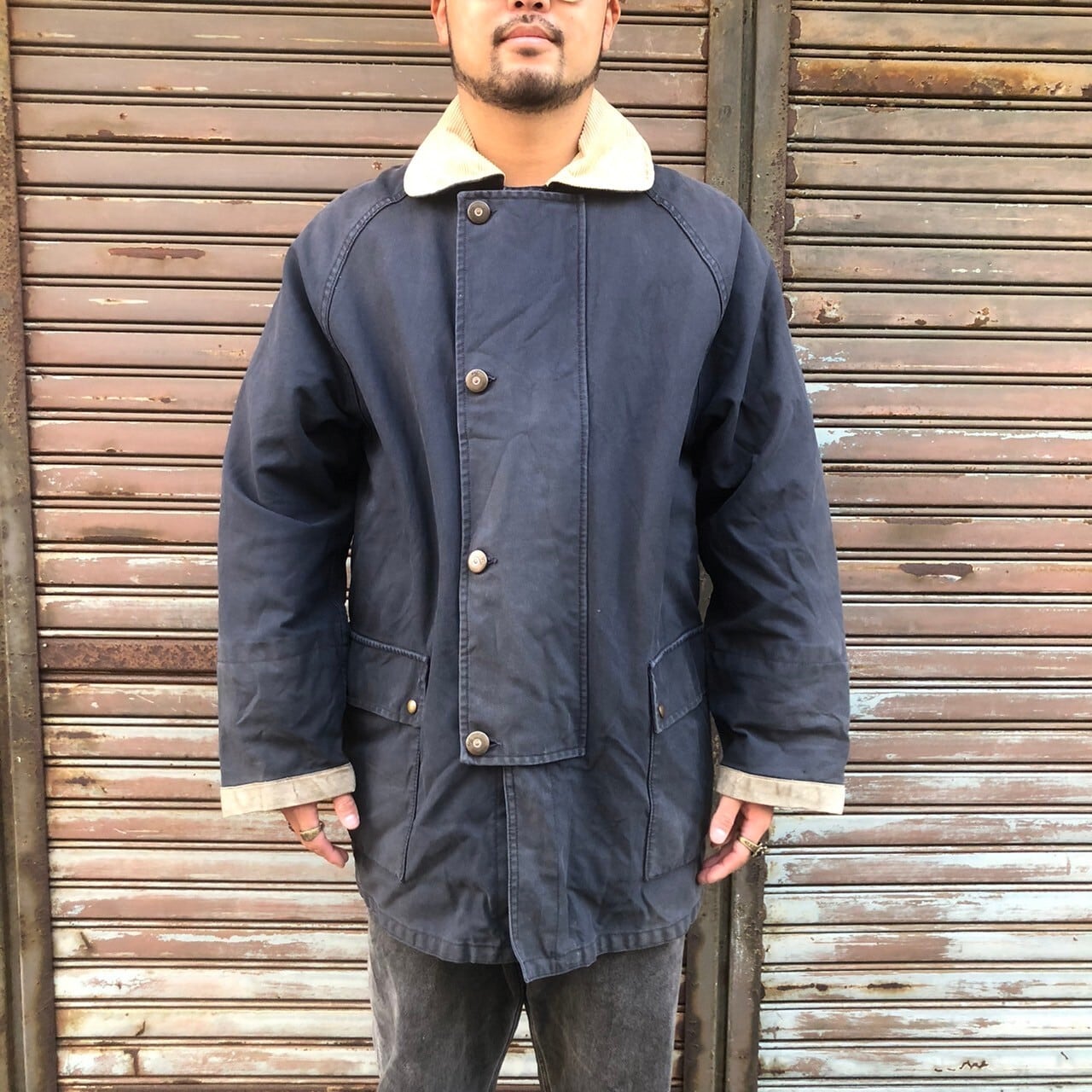 完品 イタリア製 80s FAY ライナー付き ファイヤーマン コート 消防服