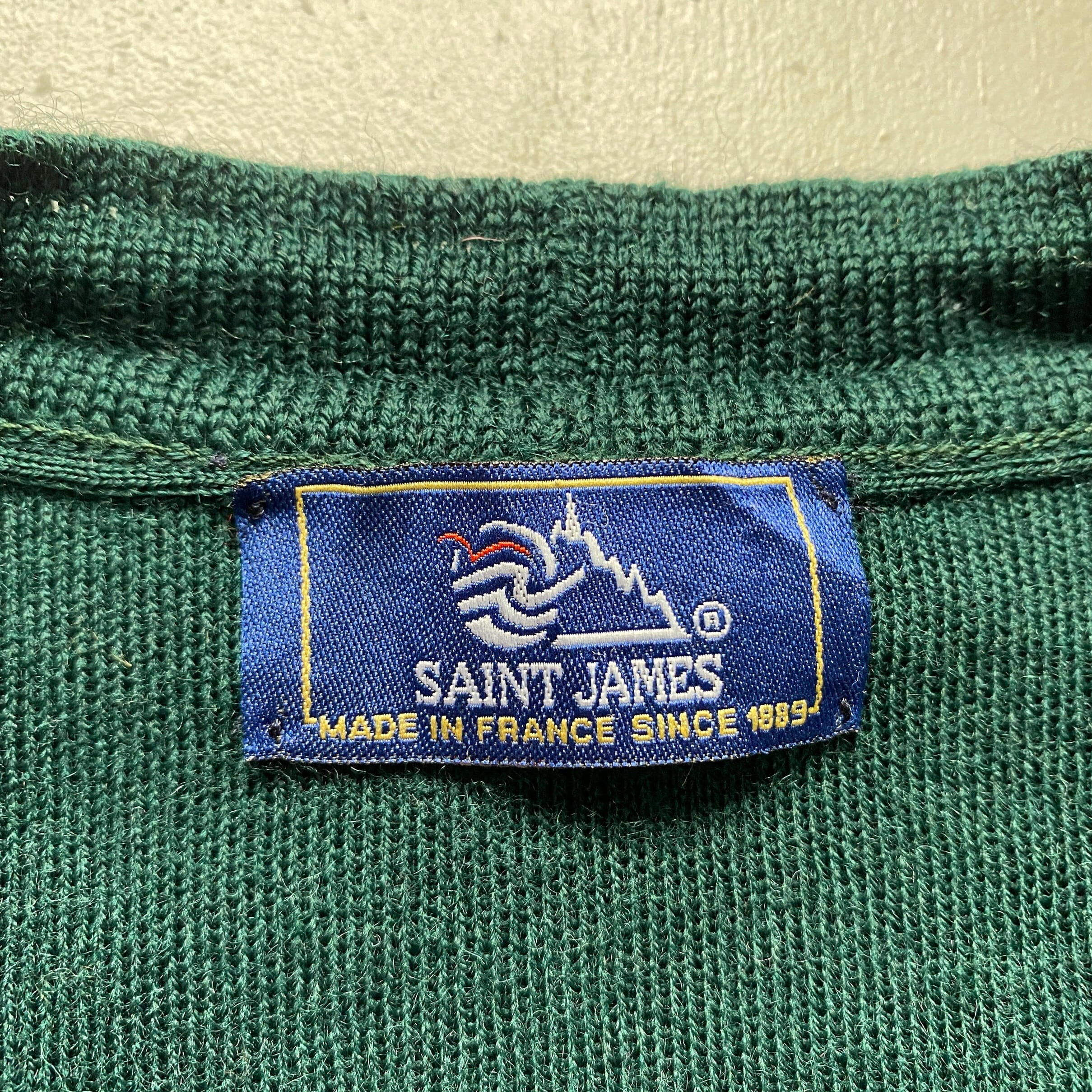 80年代〜90年代 フランス製 SAINT JAMES セントジェームス 金ボタン