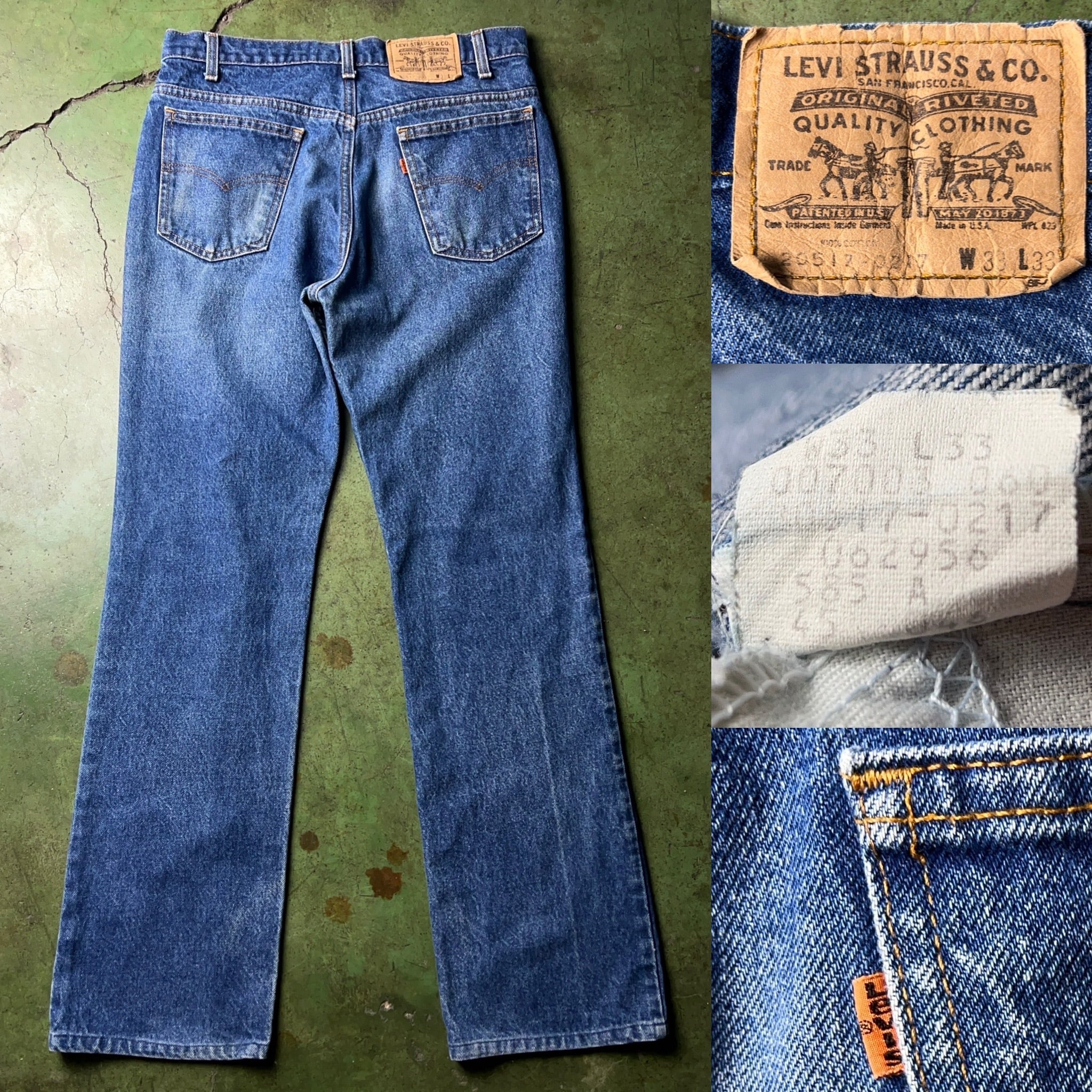 80's~ Levi's 517 Bootcut Jeans W33 80年代 90年代 リーバイス ブーツ