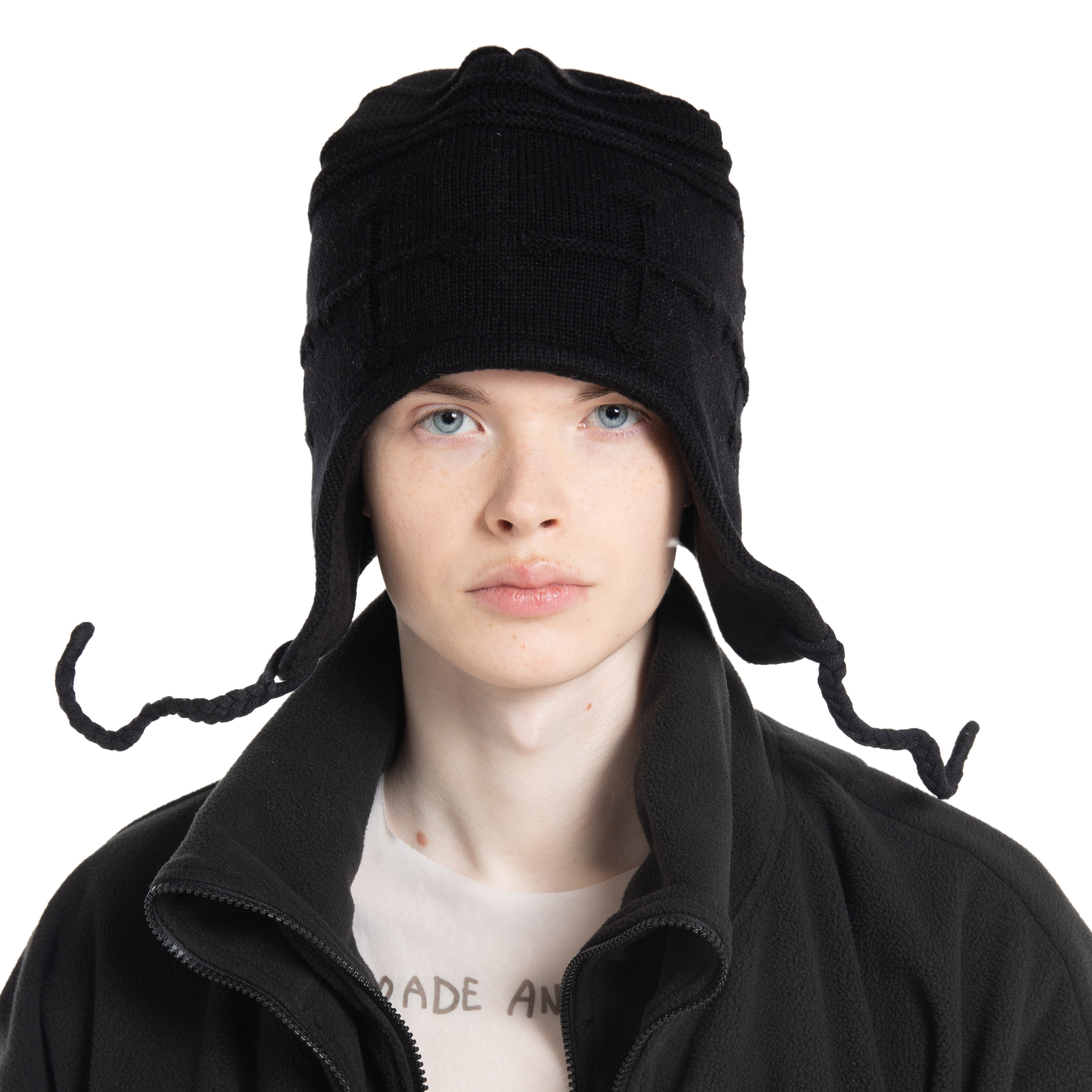 Shape memory” Knit Cap - Black - | DAIRIKU