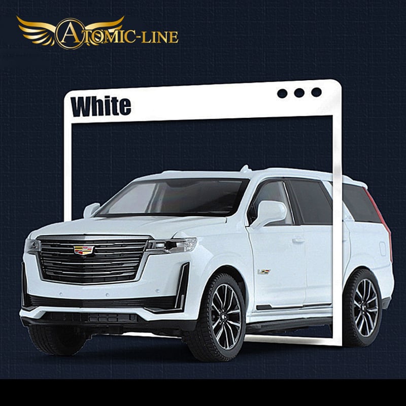 キャデラック Cadillac エスカレード 1/24 ミニカー 全3色 ライト点灯