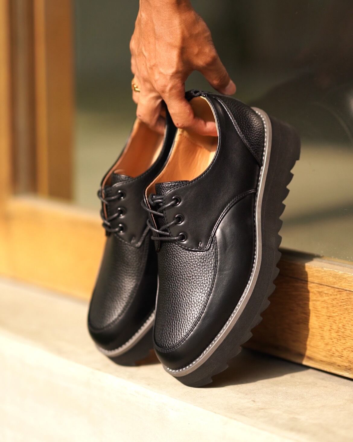 High Sole Leather Shoes［ATB-S-001］ハイソールレザーシューズ