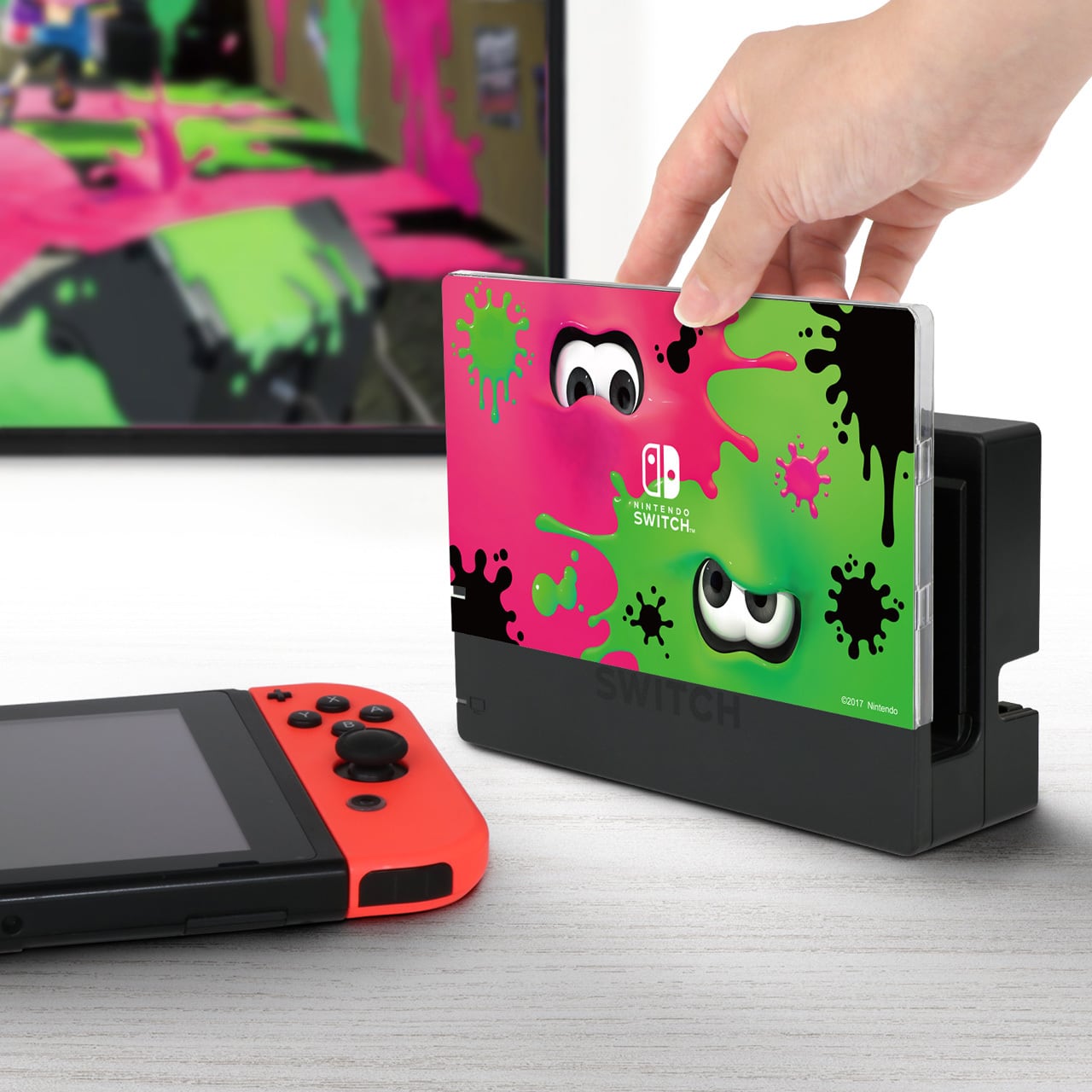キャラクタードックカバー for Nintendo Switch /スプラトゥーン2 2柄