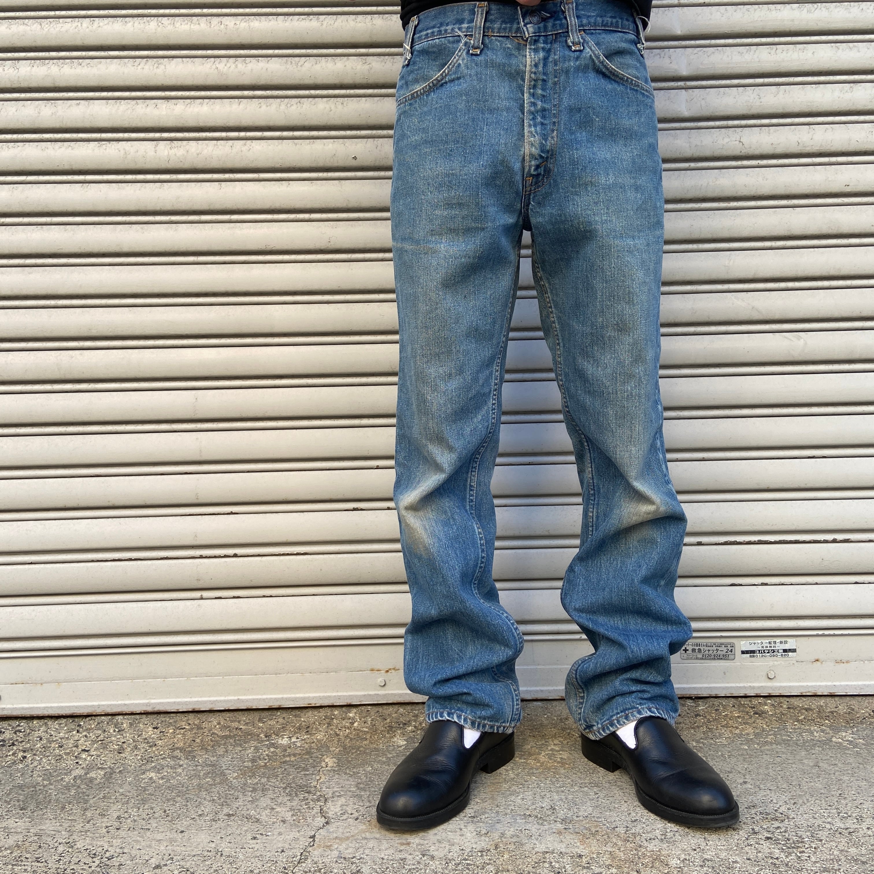 70s Levi's 519 ストレートデニムパンツ オレンジタブ W33L32 | 古着屋 Uan