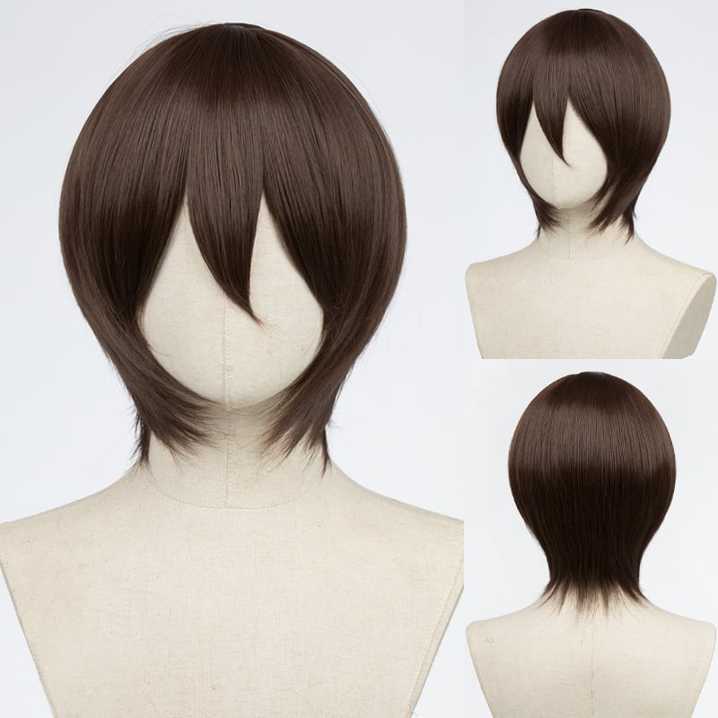 コスプレ耐熱ウィッグ ピーブラウン ショートウィッグ ☆ヘタリア
