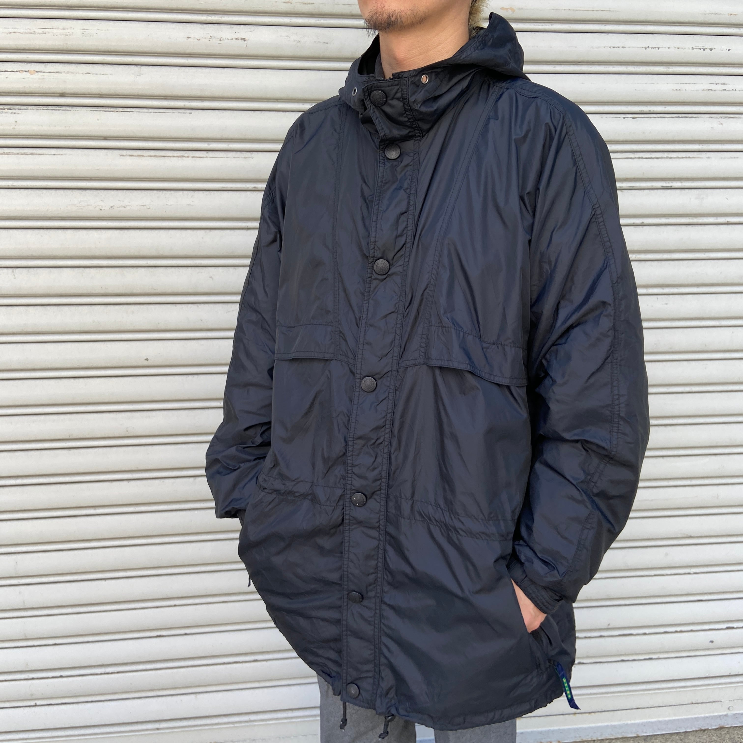 90s エディーバウアー EBTEK マウンテンパーカー ナイロン ブラック L