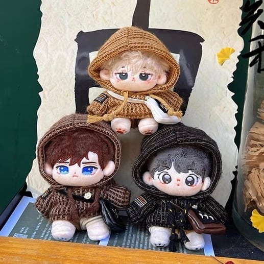 10cmぬい服】メイラードコーデ 10cmぬいぐるみ用 棉花娃娃いつぬいお