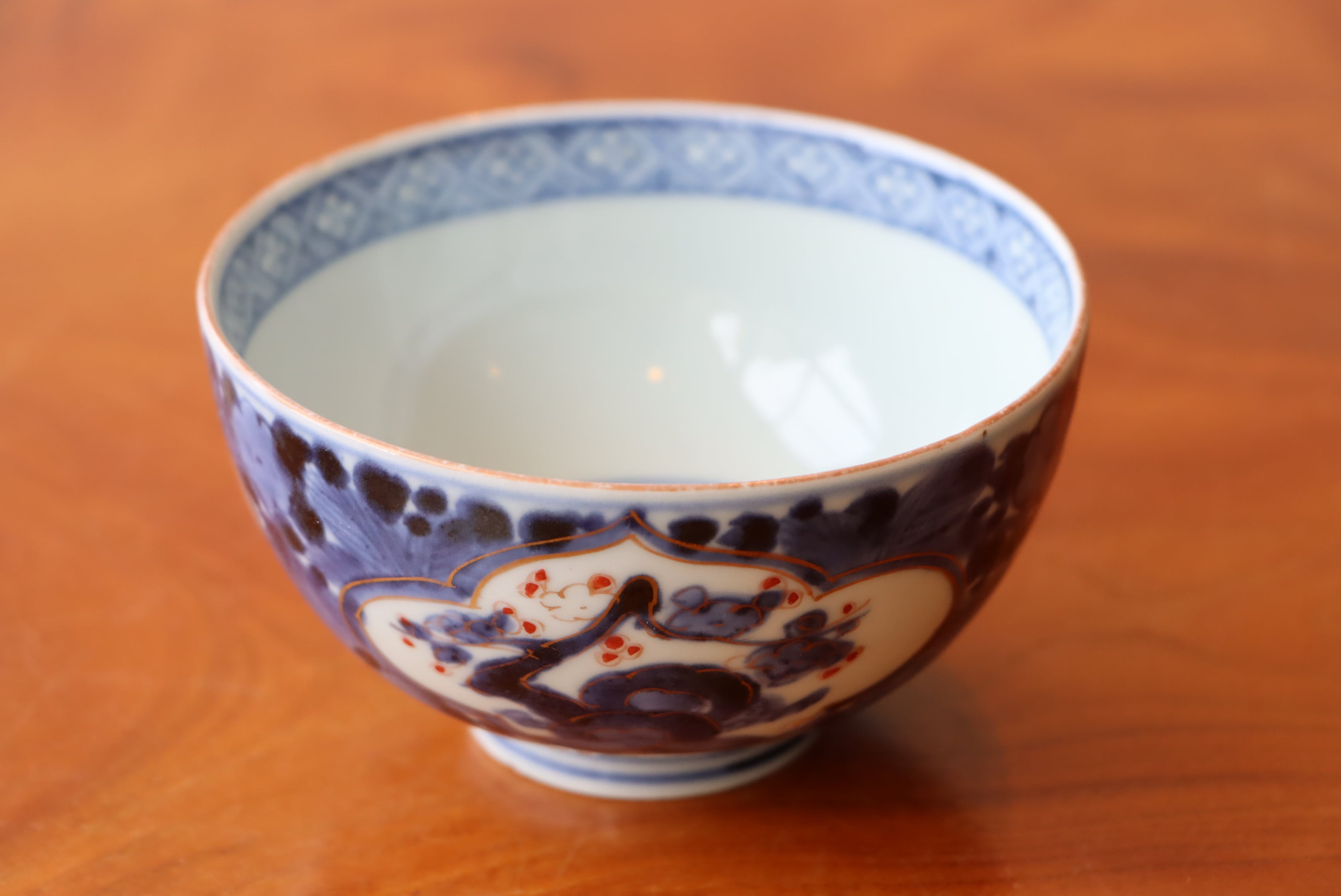 蓋茶碗 古伊万里 染付 松竹梅文 | (有)新原美術