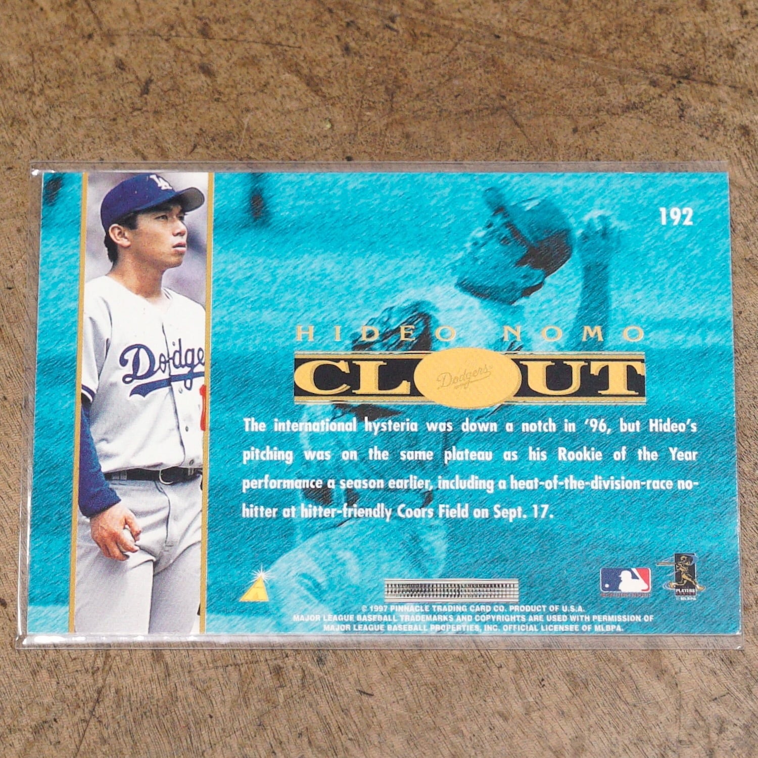 メジャーリーグカード(ドジャース野茂、長谷川含む) メジャーリーグ