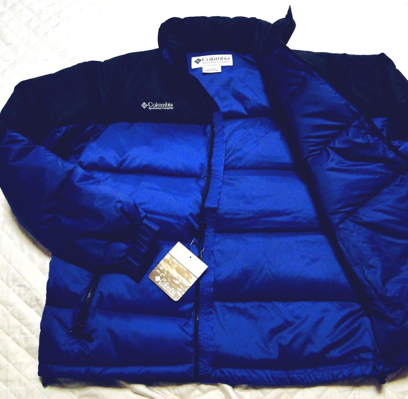 90's デッドストック Columbia コロンビア ダウンジャケット Cascadia