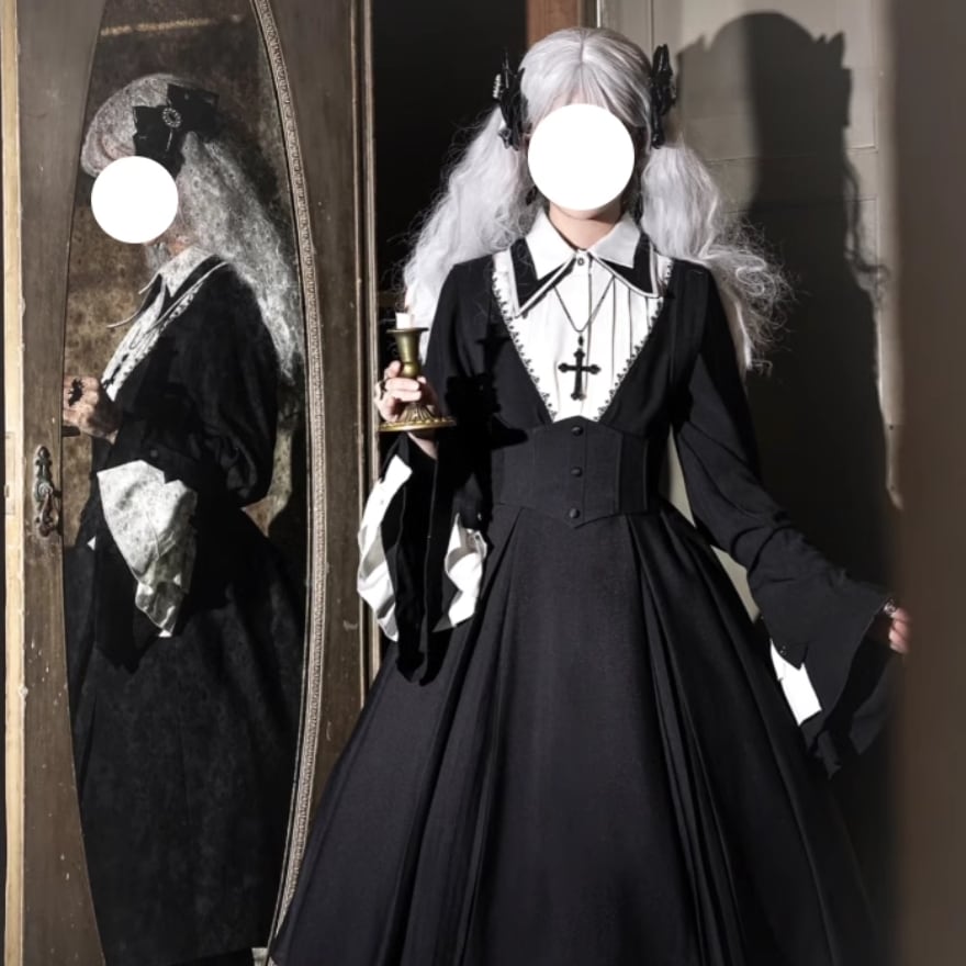 SEASONZ セットアップ 4点セット 十字礼賛 修道女 ゴシック ゴスロリ