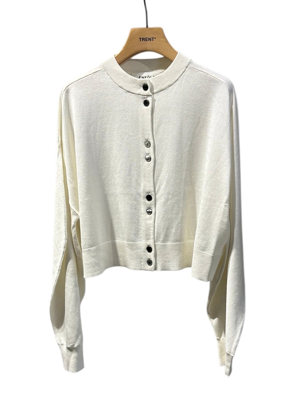 25SS】ENFOLD エンフォルド / ROUND CARDIGAN / カーディガン | TRENT