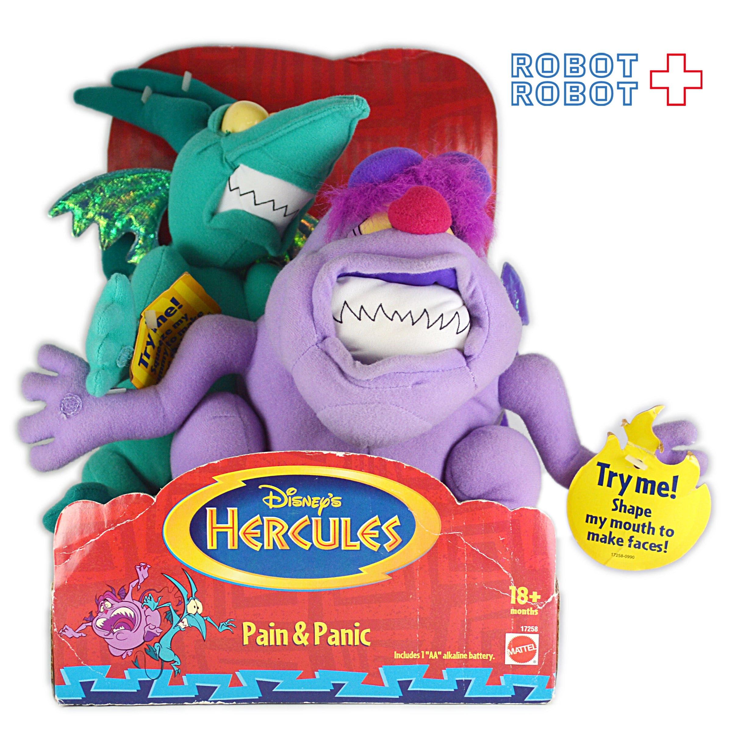 マテル ディズニー ヘラクレス ペインとパニック ぬいぐるみ | ROBOTROBOT