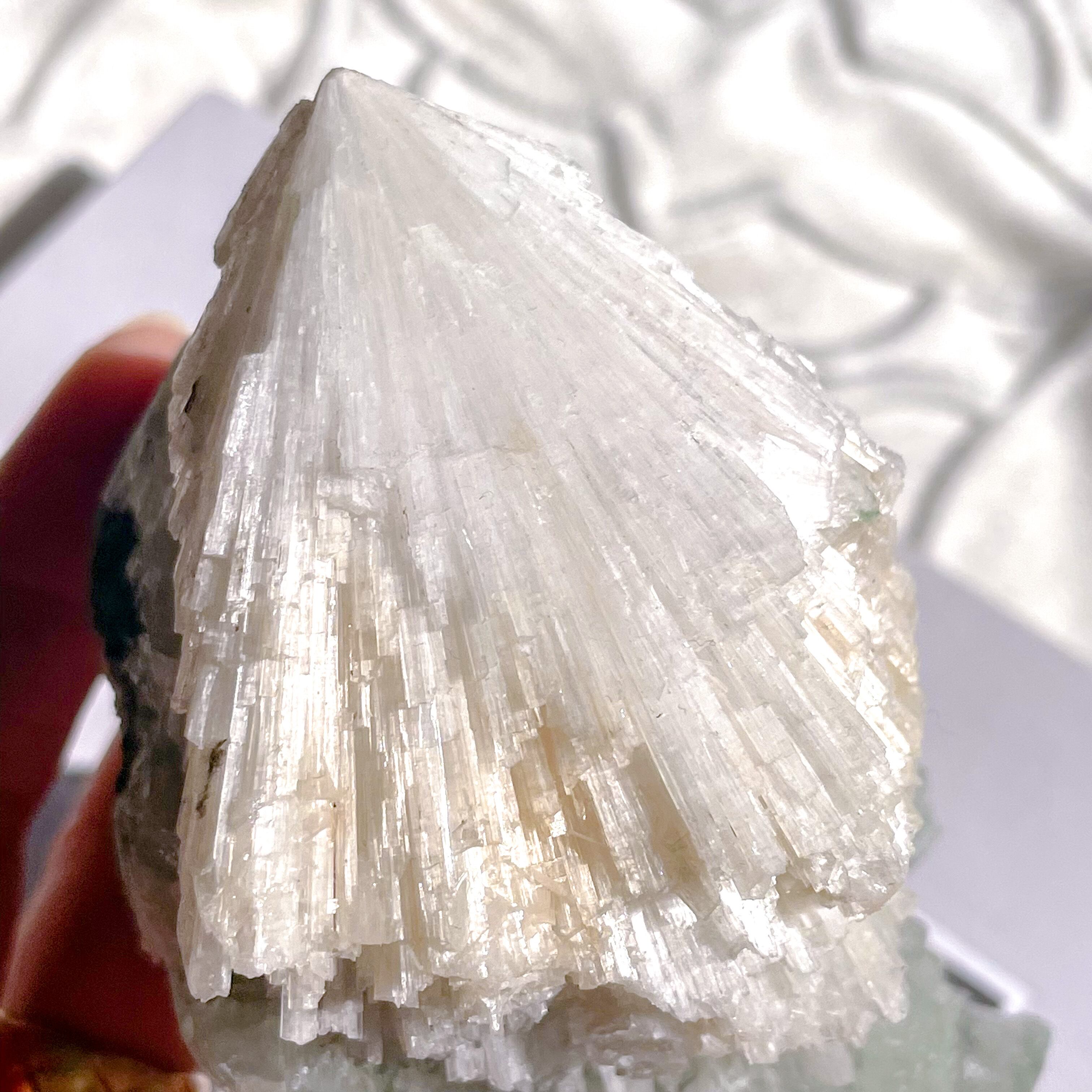 スコレス沸石(スコレサイト）魚眼石(アポフィライト) 【公式通販】