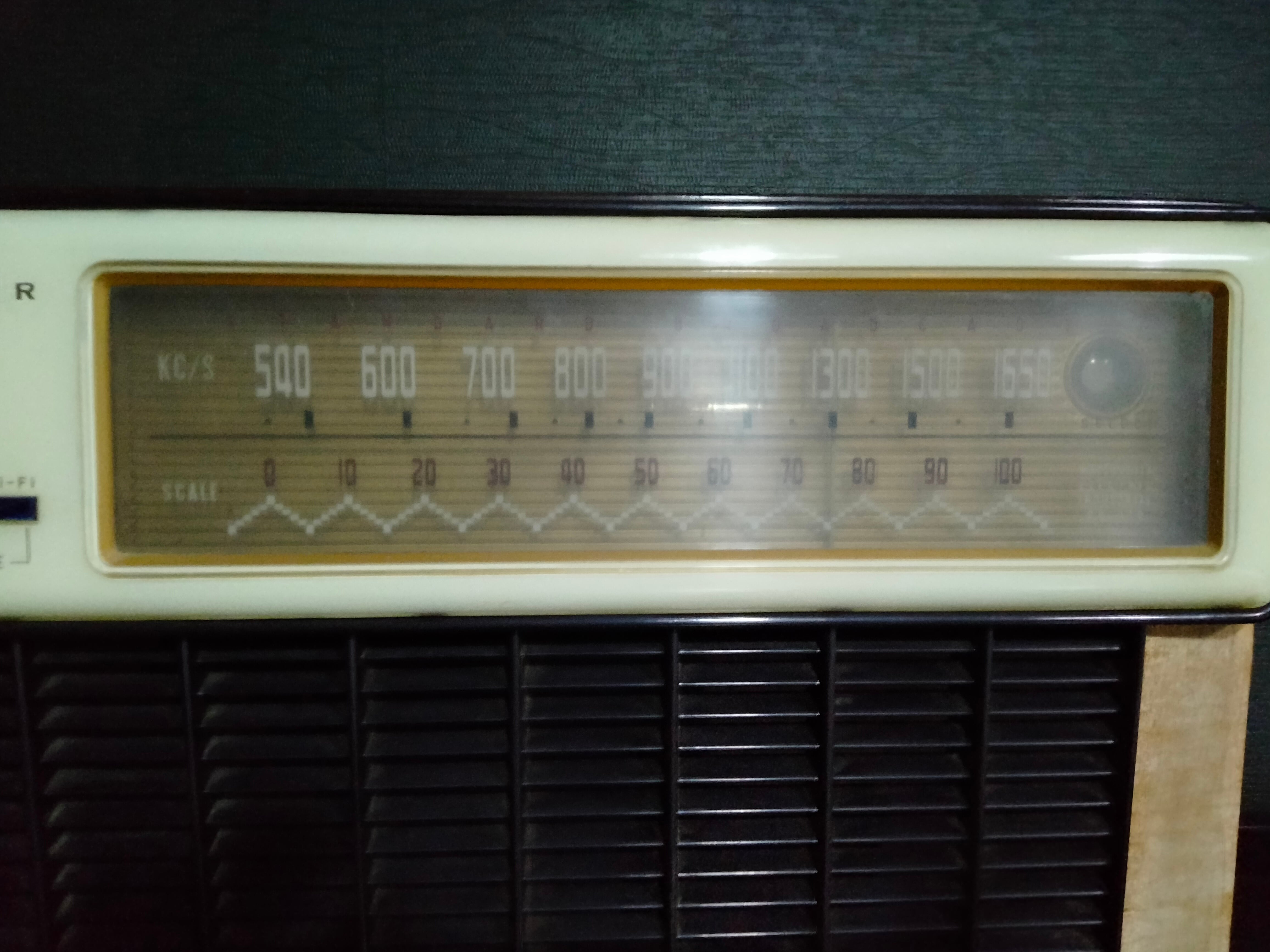 ナショナルマジックスーパー真空管ラジオ 懐かしい音で楽しめます