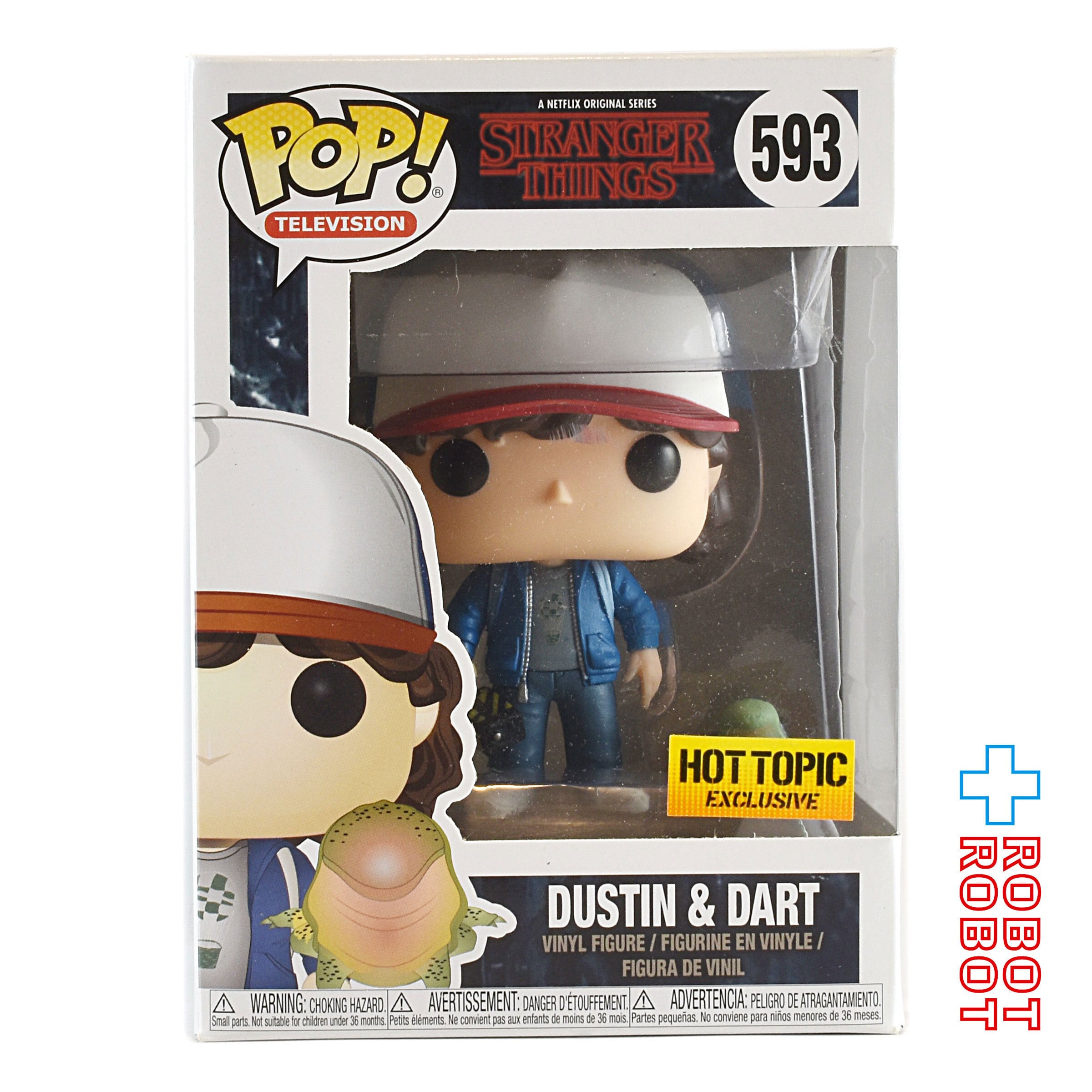 希少 ストレンジャーシングス ファンコ Pop ダスティン ダート 限定