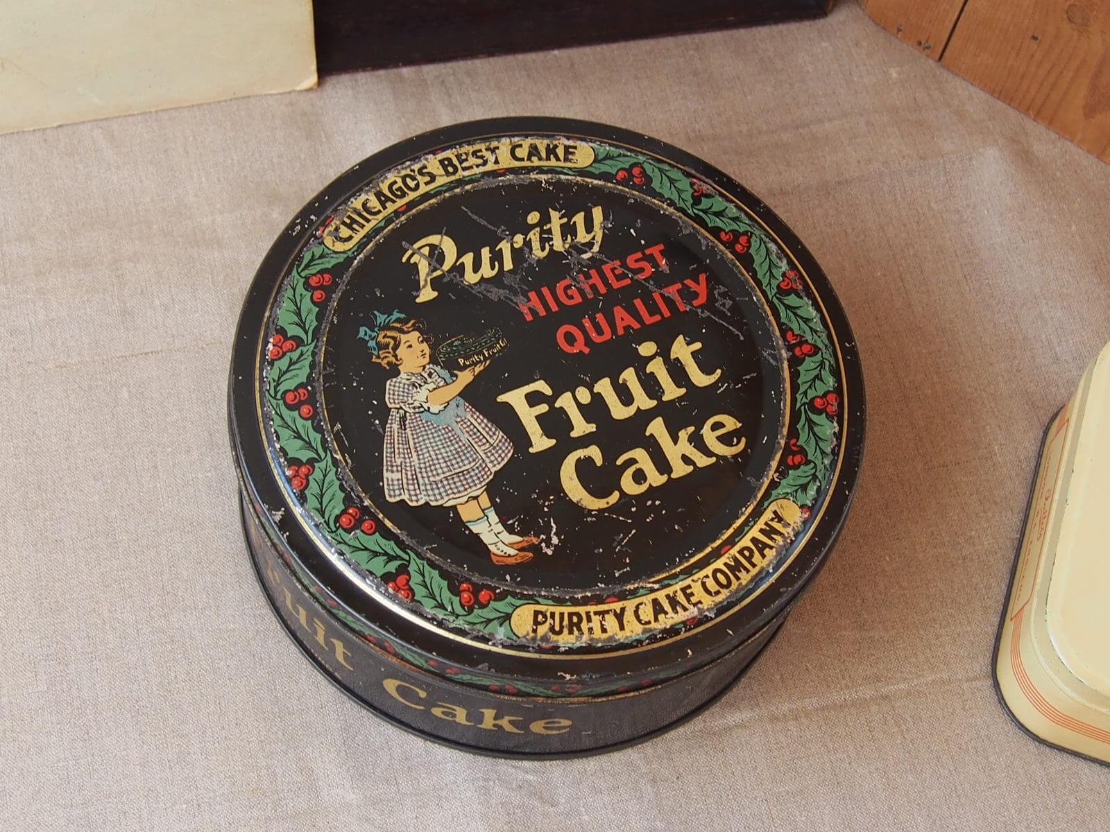 アメリカアンティーク フルーツケーキ缶 | Bonny Bee
