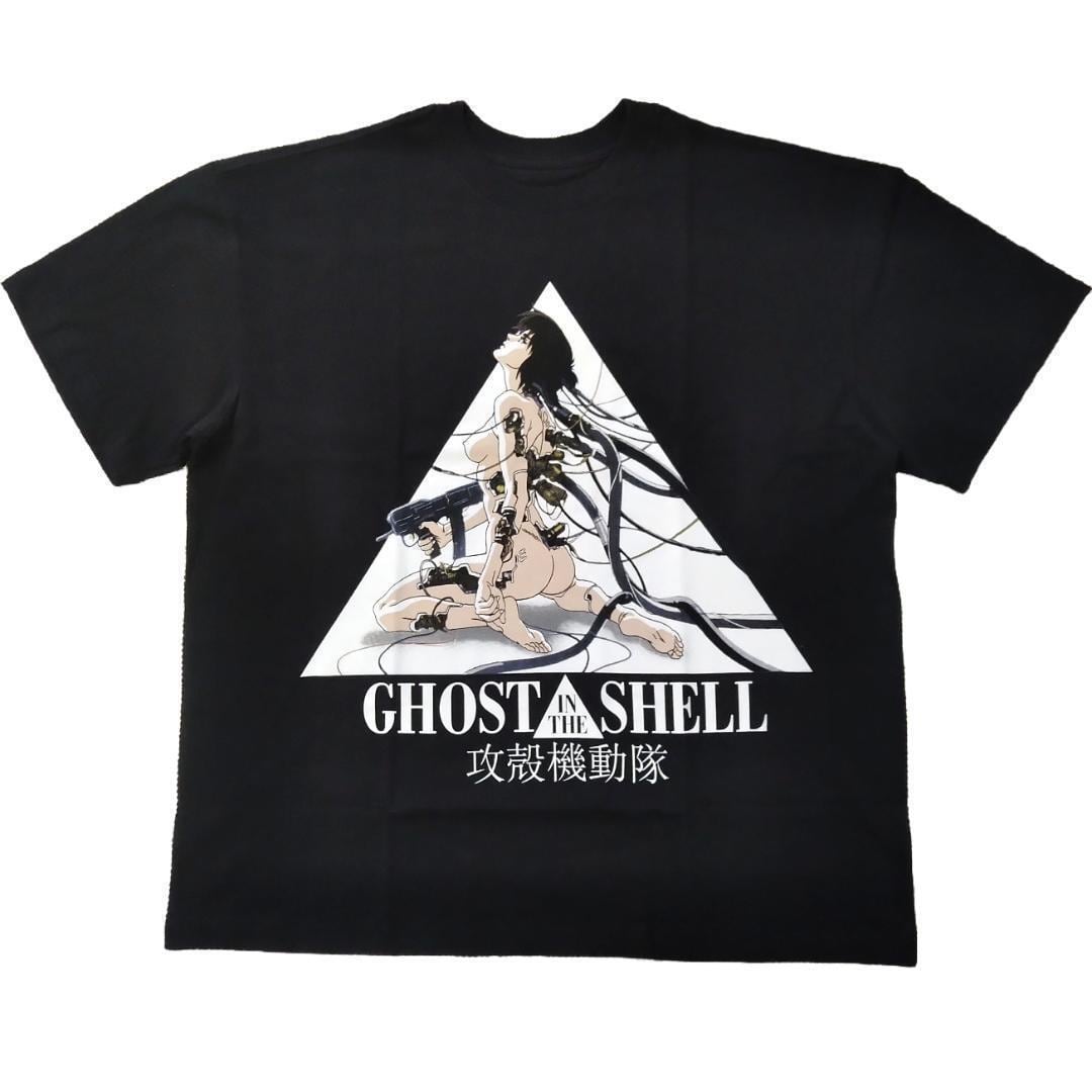 攻殻機動隊 Tシャツ S 実寸XLくらい 黒 アニメTシャツ 未使用新品