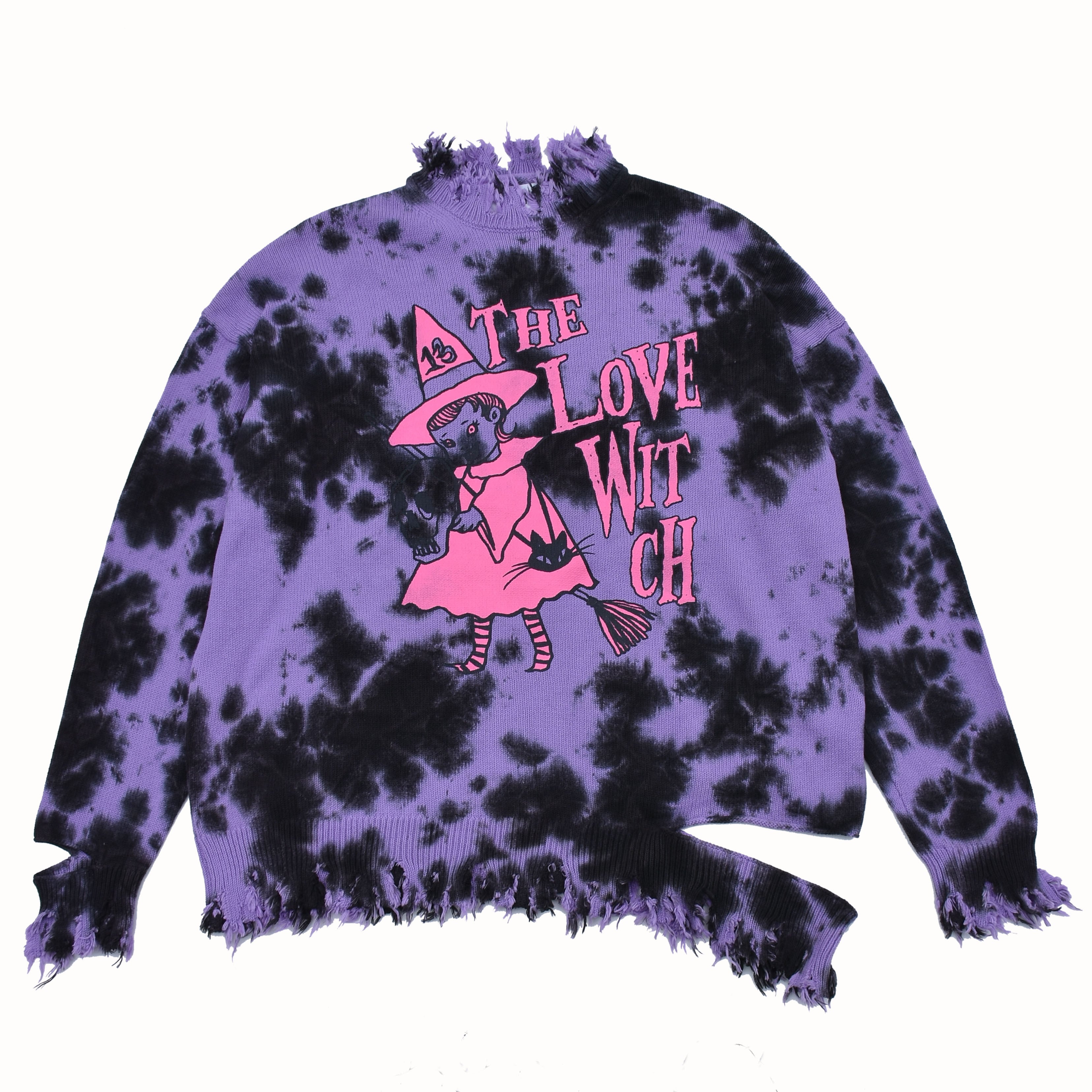 KIDILL】DESTROY PULLOVER KNIT WITH RURUMU | AYIN