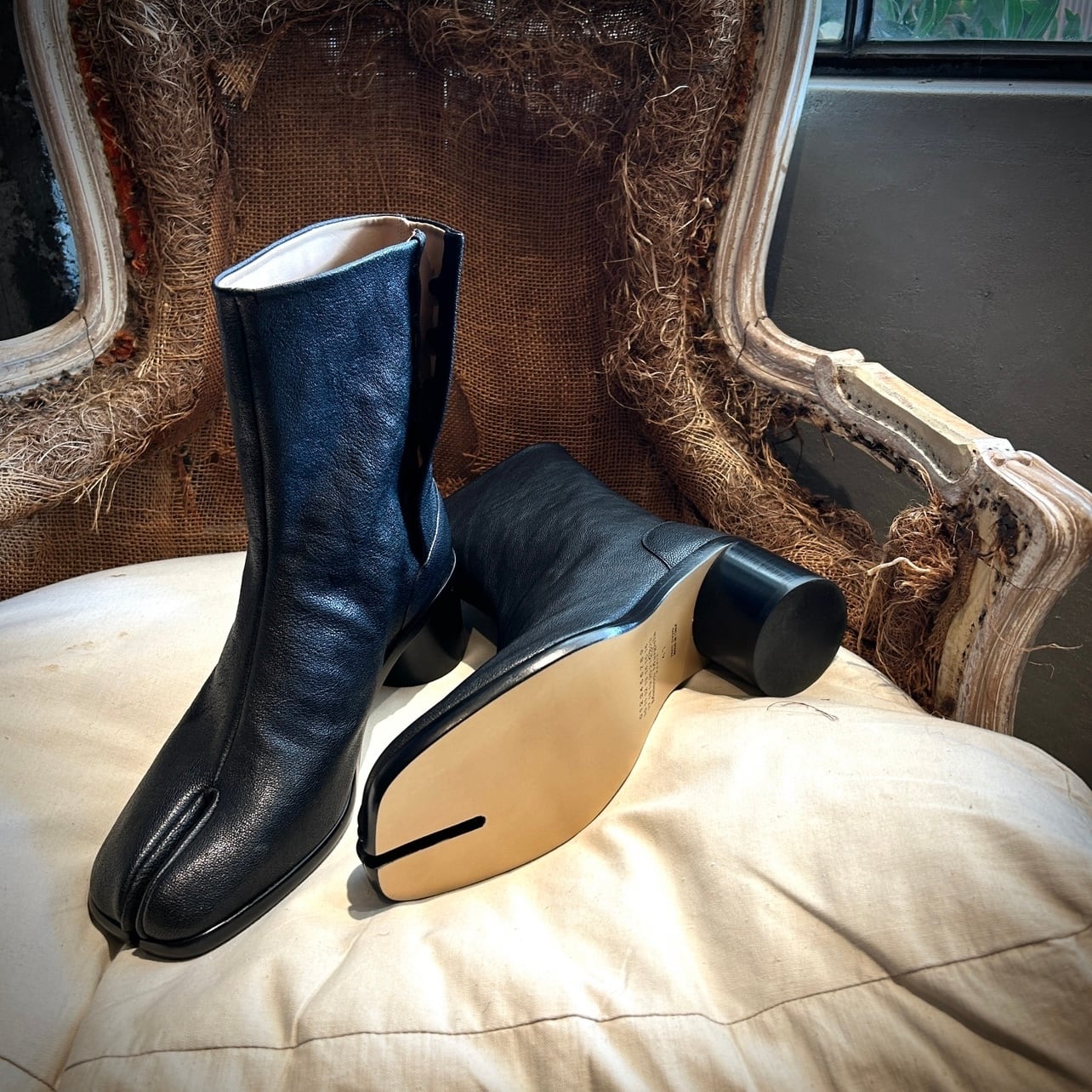 Maison Margiela【メゾン マルジェラ】 タビアンクルブーツ(ヒール6cm