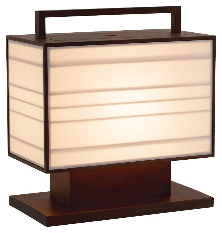 有明行灯（ありあけあんどん） | 木製照明のモアレ