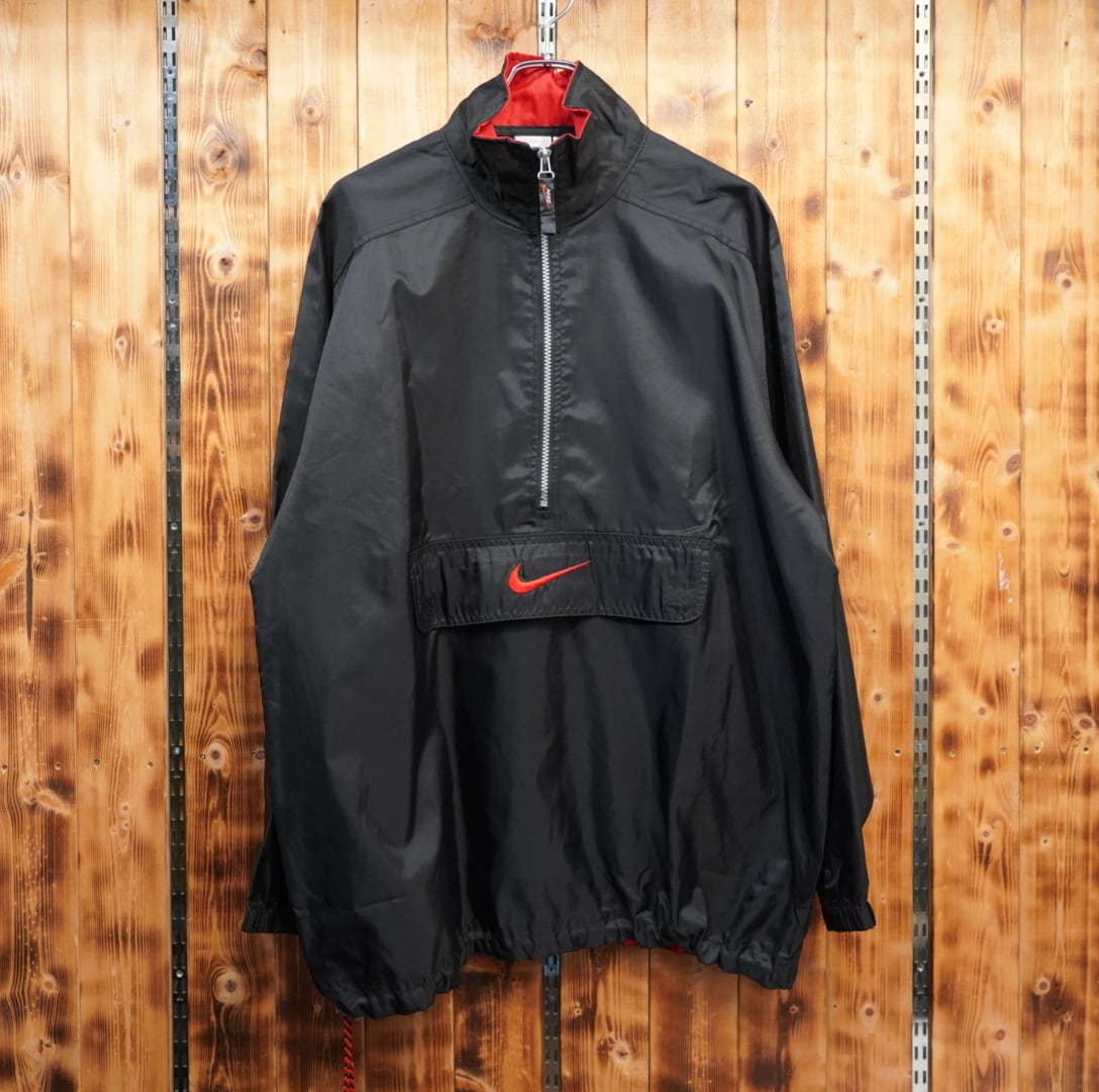 90s nike アノラック ナイロンジャケット ウインドブレーカー L/ナイキ