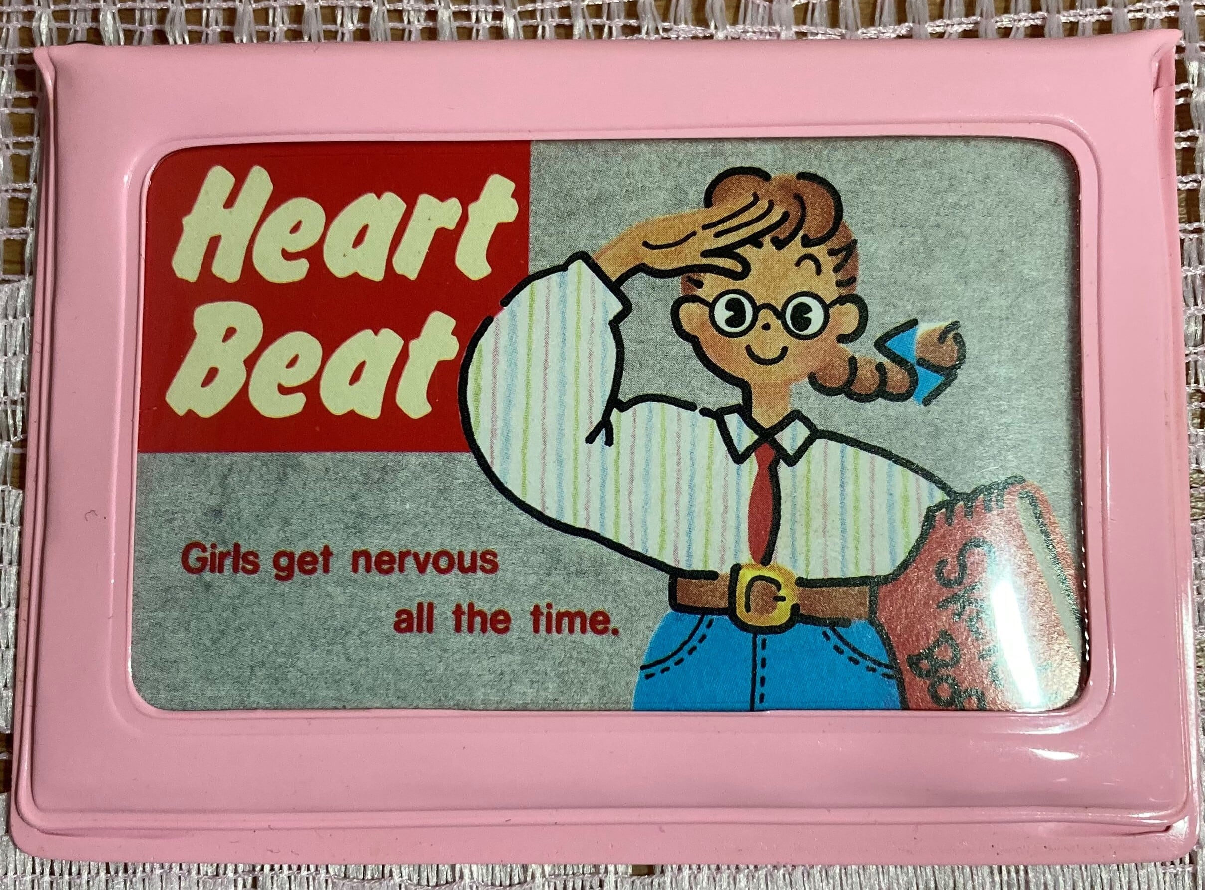 エナメル パスケース 昭和レトロ 当時物 ファンシーグッズ 80年代