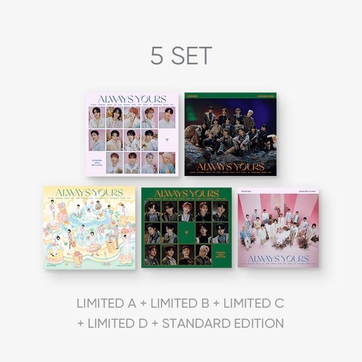 Weverse Shop] SEVENTEEN JAPAN BEST ALBUM「ALWAYS YOURS」Standard