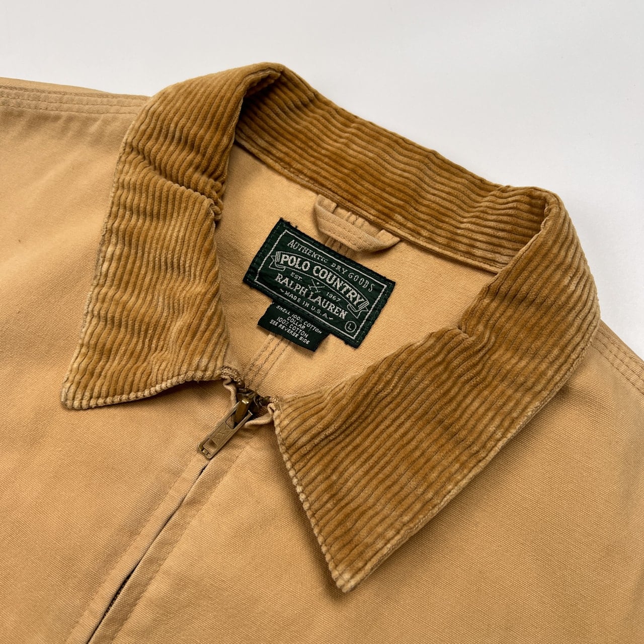 90s USA製 POLO COUNTRY ポロカントリー ワークジャケット サイズ L