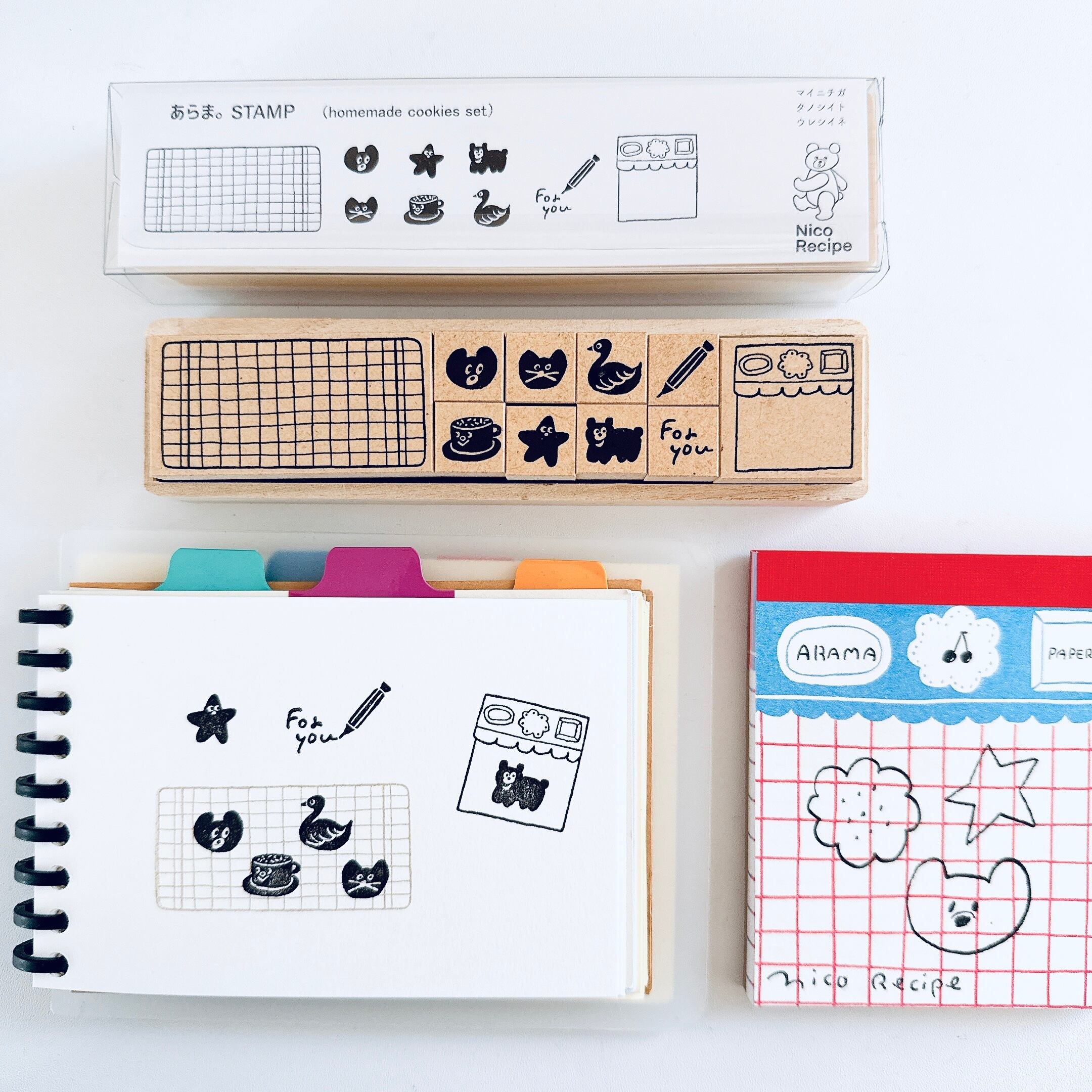 ニコレシピ スタンプ3点 ¹⁷ ニコレシピ スタンプ3点 ¹⁷