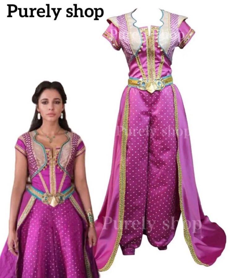 ディズニー アラジン 実写版 ジャスミン スピーチレス ドレス Dハロ