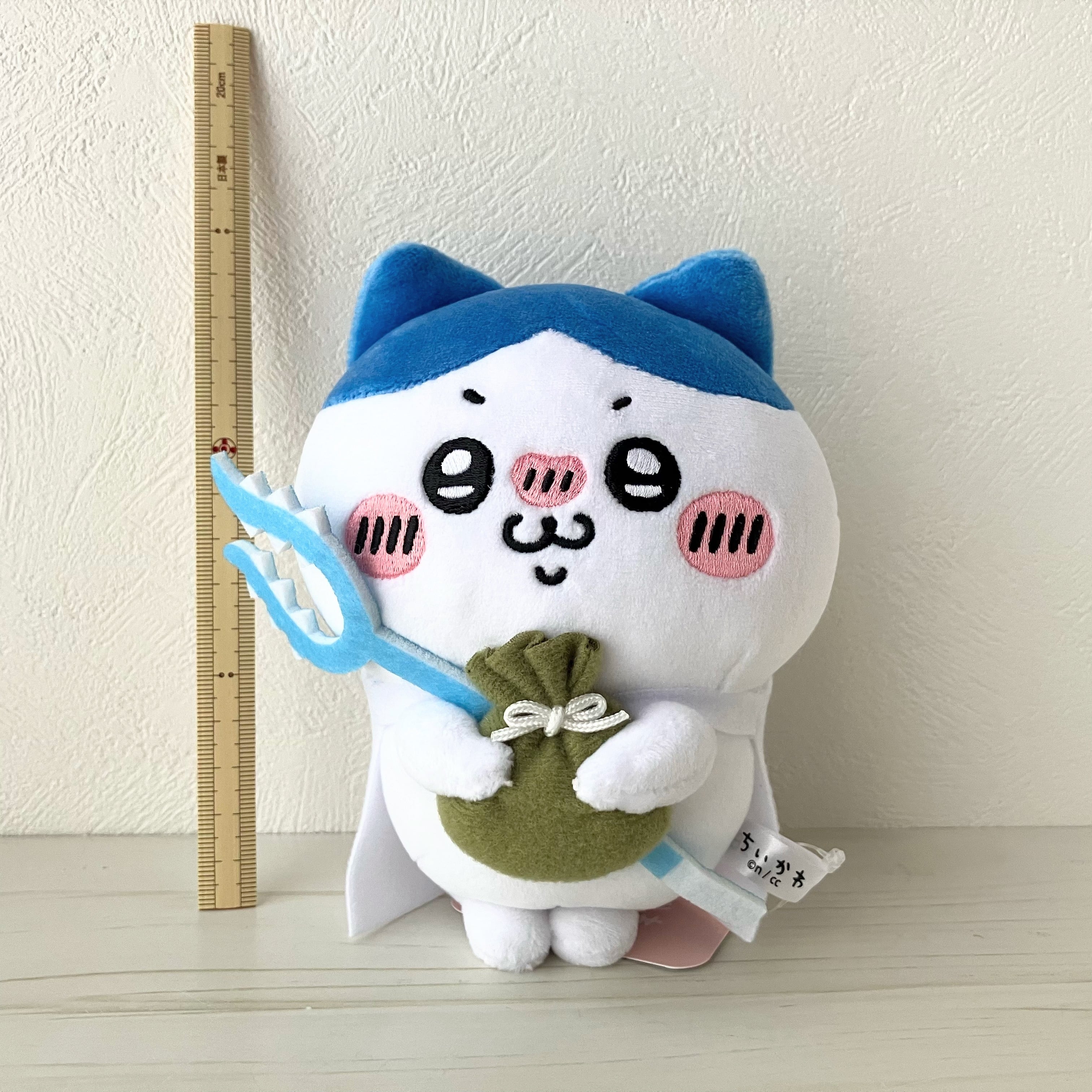 ちいかわ 招福 ハチワレ マスコット ぬいぐるみ 招き猫 ちいかわ 招福