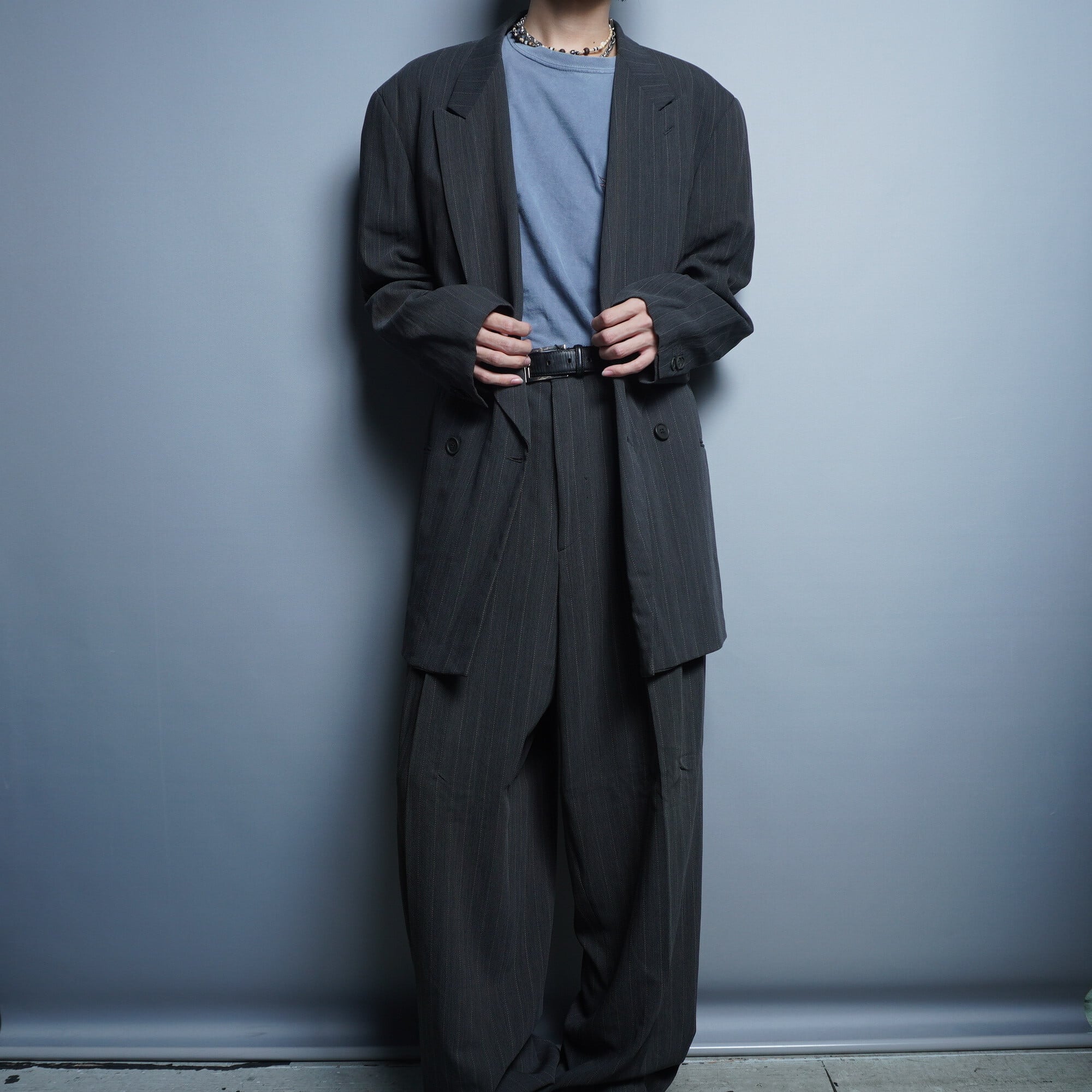 GIORGIO ARMANI】MULTI FABRIC DOUBLE SETUP SUIT ジョルジオ