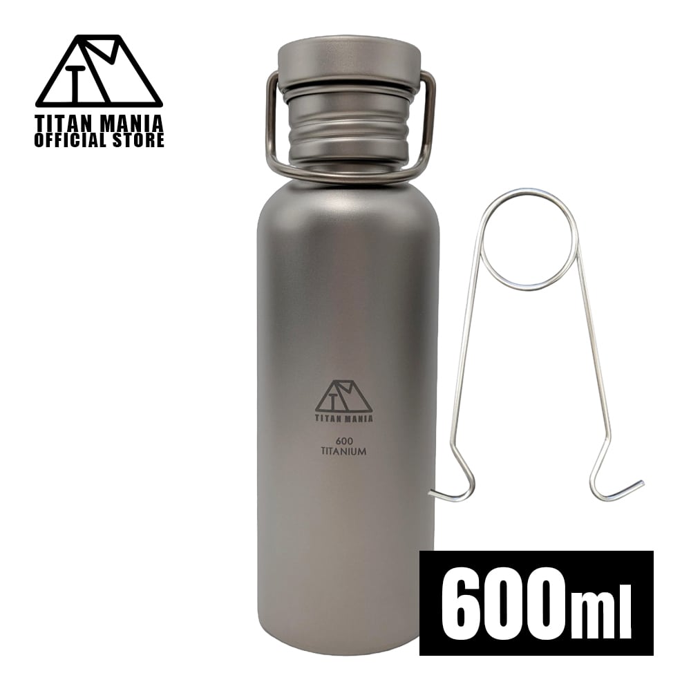 水筒 ボトルマグ チタン製 L 750ml 軽量 スポーツボトル マグボトル 直