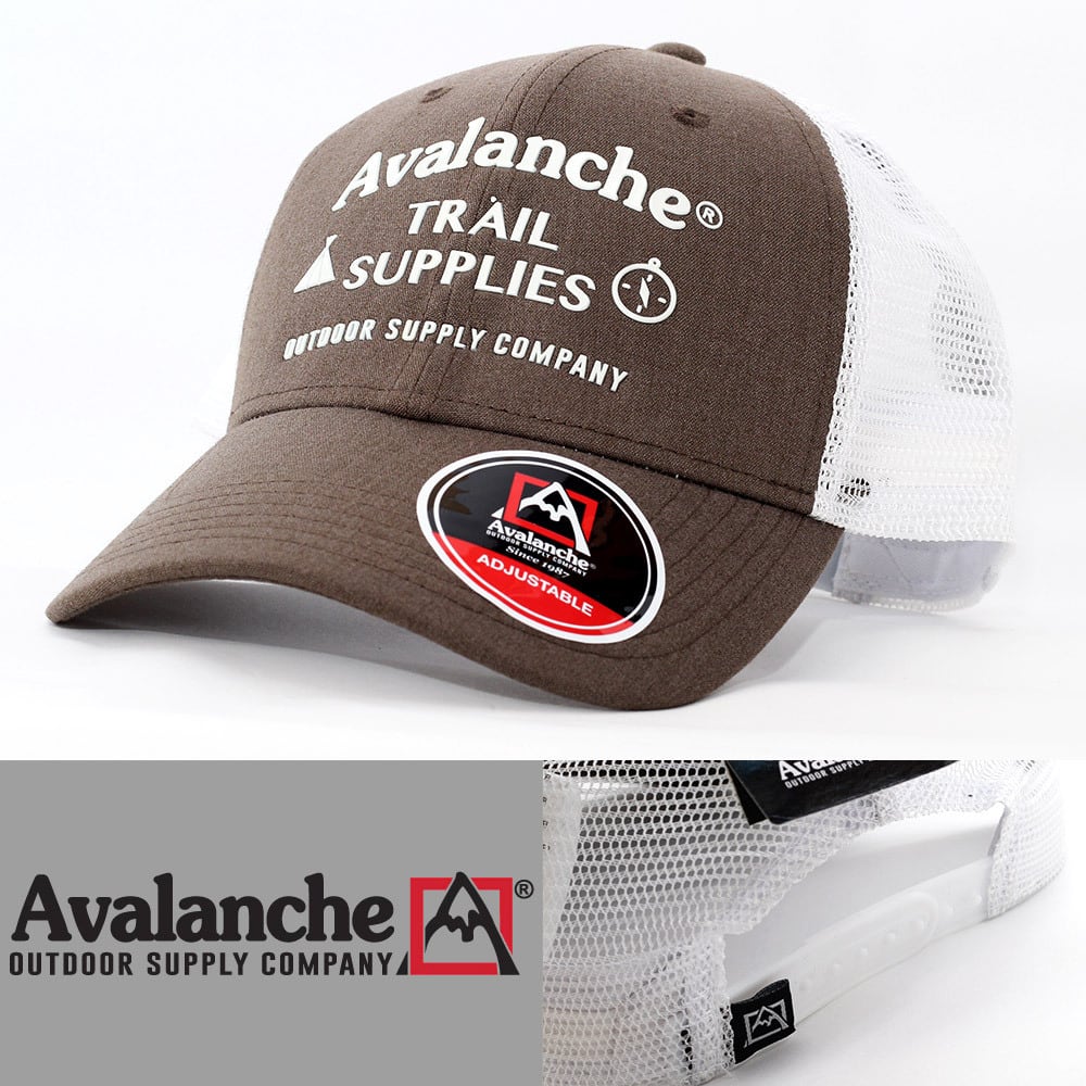 メッシュキャップ 帽子 メンズ アバランチ Avalanche Trail Supplies
