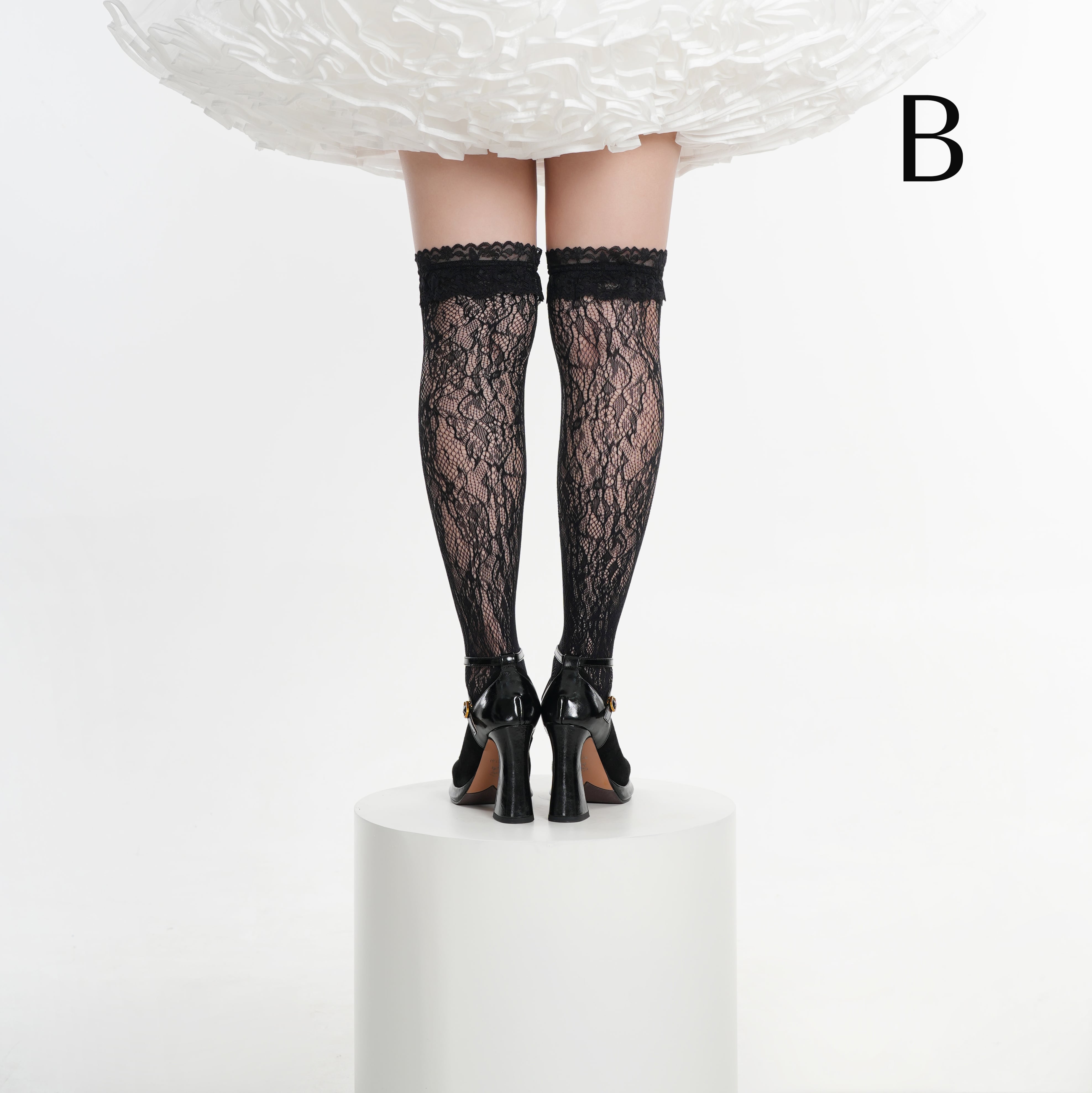 レースオーバーニーソックス | HoshibakoWorks