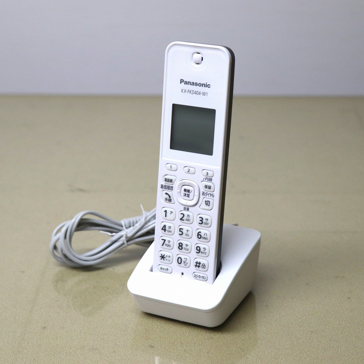 Panasonic・パナソニック・FAX電話機・子機付き・KX-PD215・No.230119