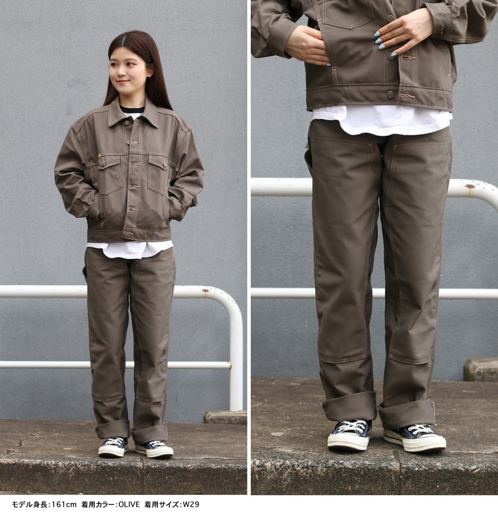 PRISON BLUES プリズンブルース #121 ダブルニーワークジーンズ with