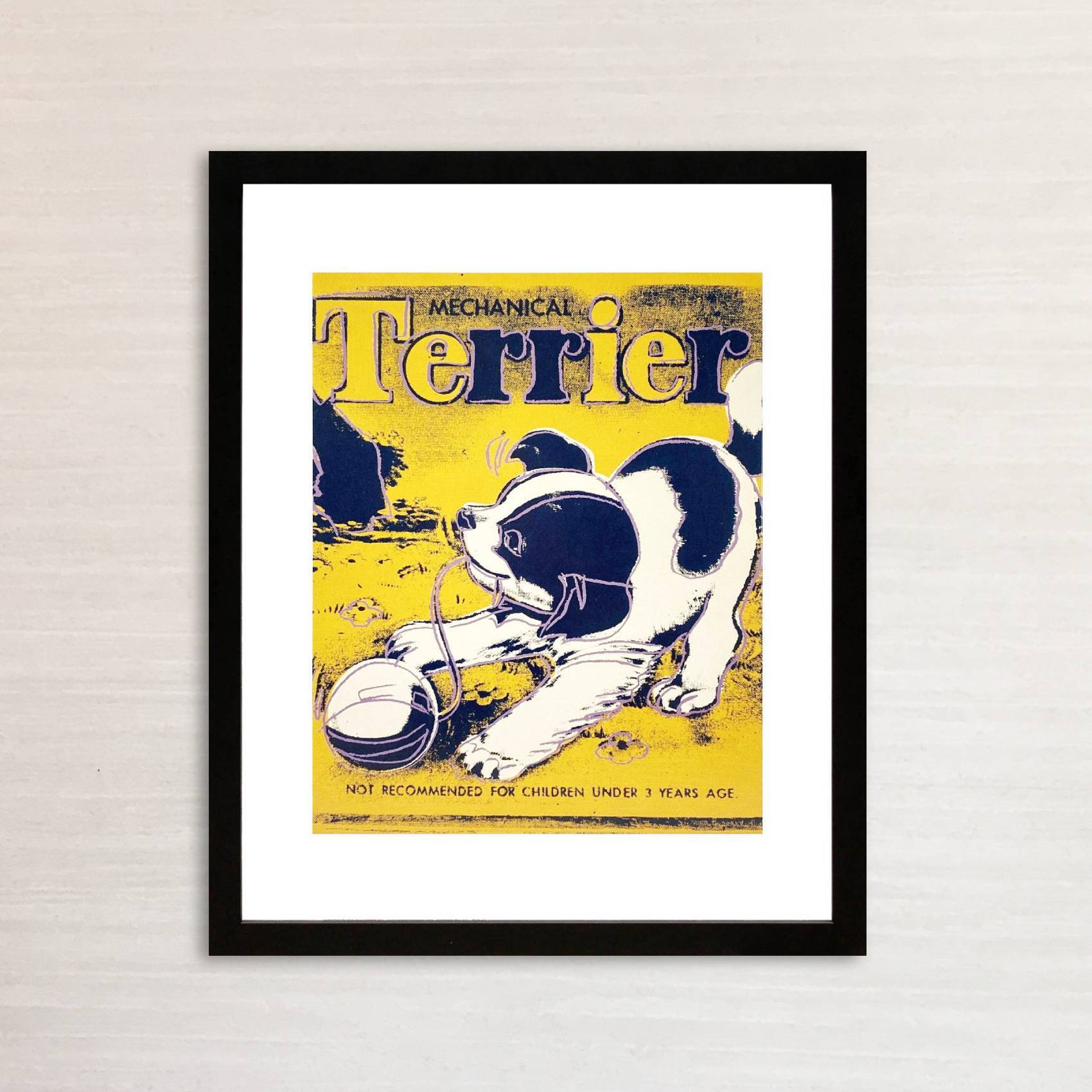 アンディ ウォーホル「メカニカル テリア ,1983」展示用フック付