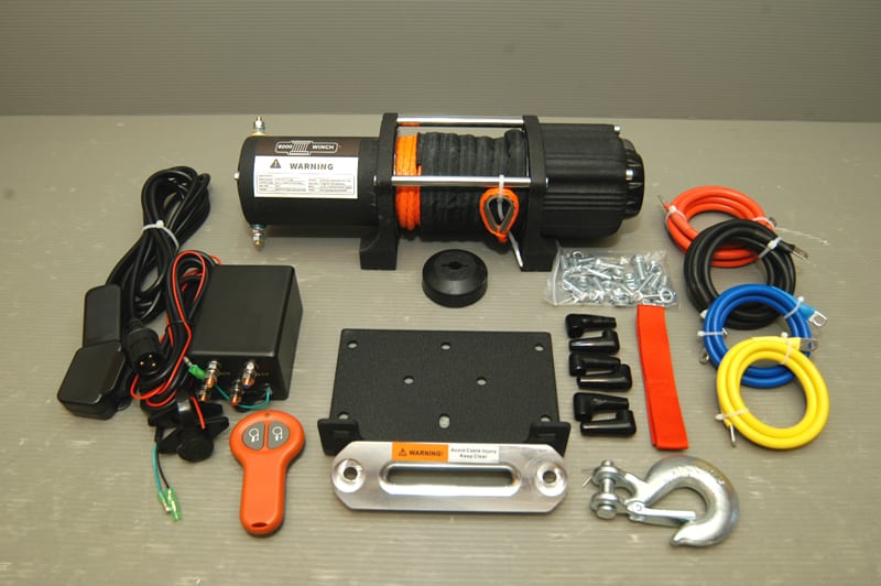 ウインチ 6000LB ワイヤレスリモコン | JCR