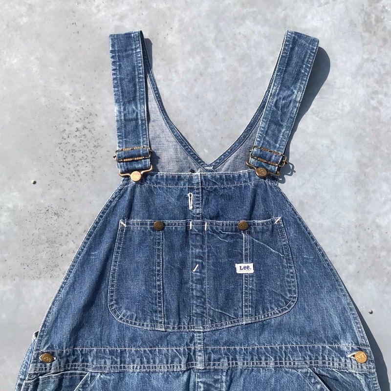 60's Lee リー デニム オーバーオール JELT DENIM トリプルステッチ
