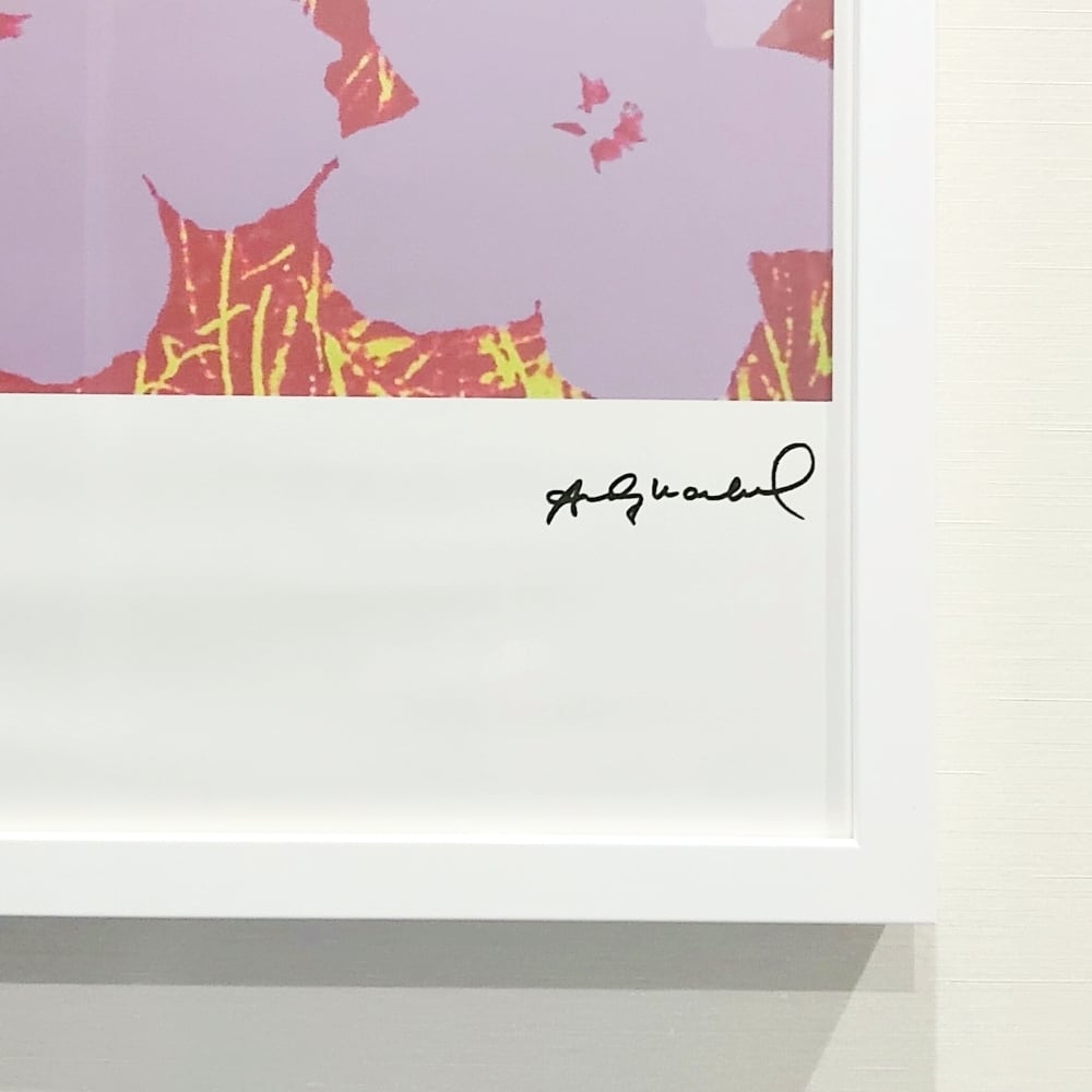 Sold Out】アンディ・ウォーホル「フラワー」 | アトリエウチノ