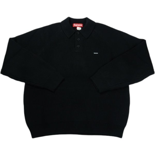 Size【M】 SUPREME シュプリーム 25FW Small Box Polo Sweater Black