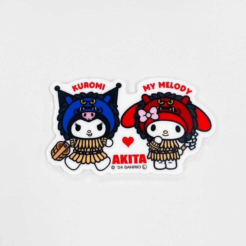 クロミ×マイメロディ秋田 なまはげアクリルマグネット | TORCH-Online