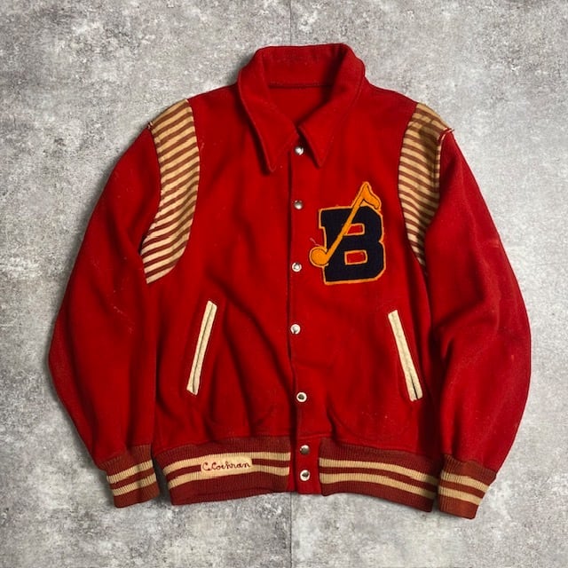 50's 60's 50s 60s Unknown アワードジャケット スタジャン ワッペン