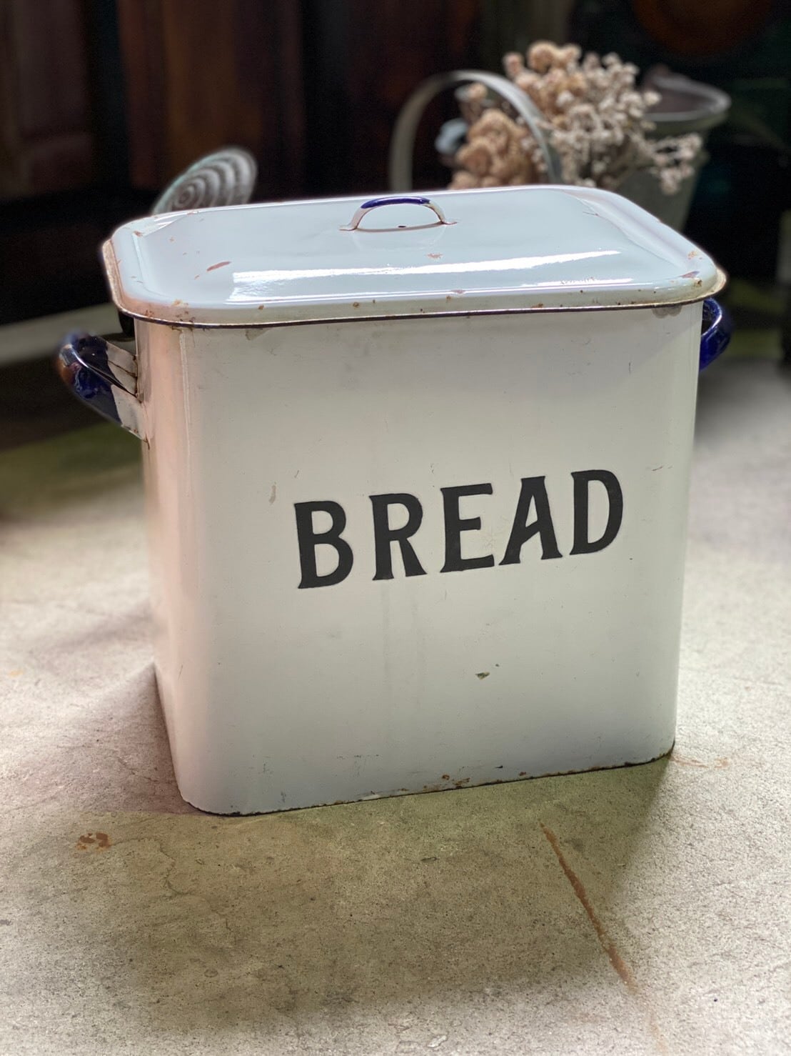 ホーロー ブレッド缶 ホワイト | House of Paddington イギリス